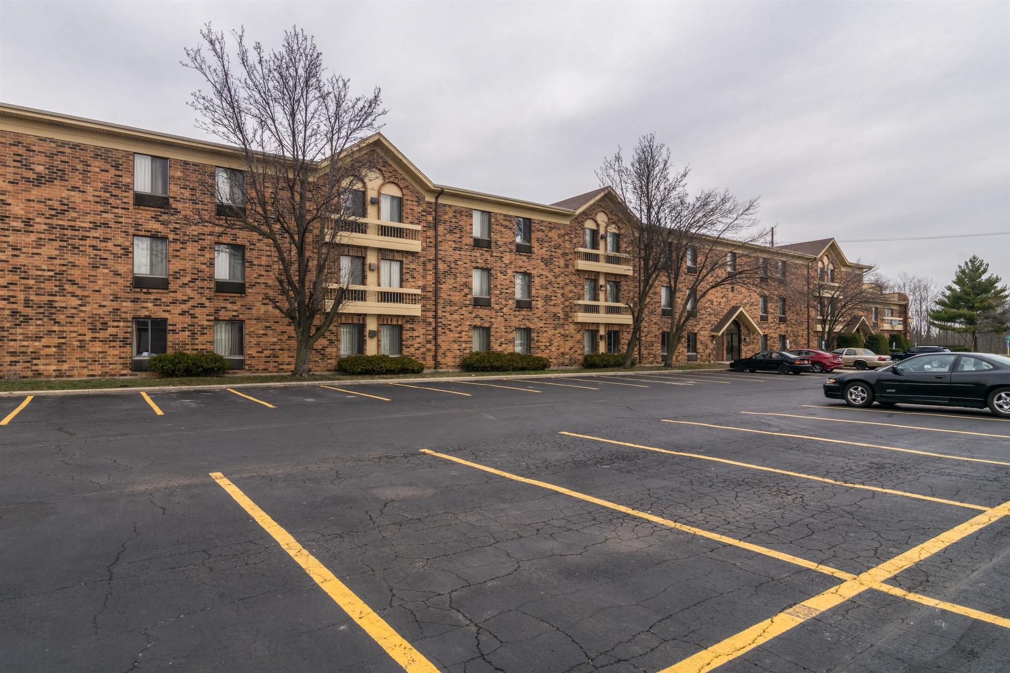 Vista Exterior Motel 6 Libertyville, IL