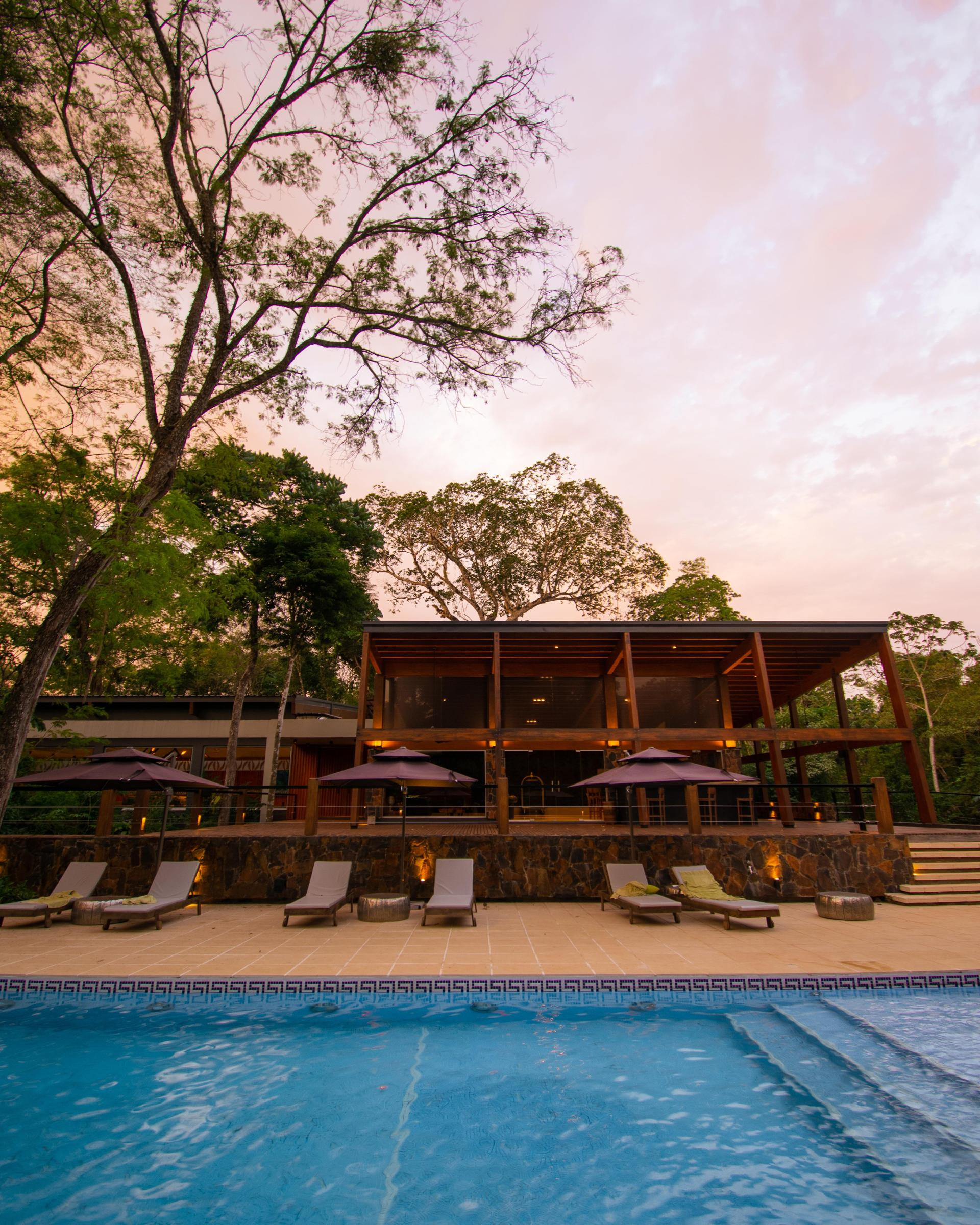 Vista Exterior Selvaje lodge Iguazu