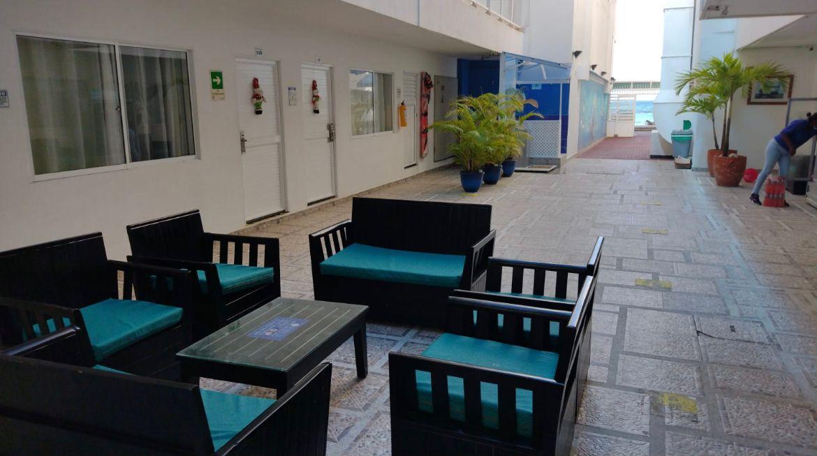 Vista Lobby Caribbean Island Hotel