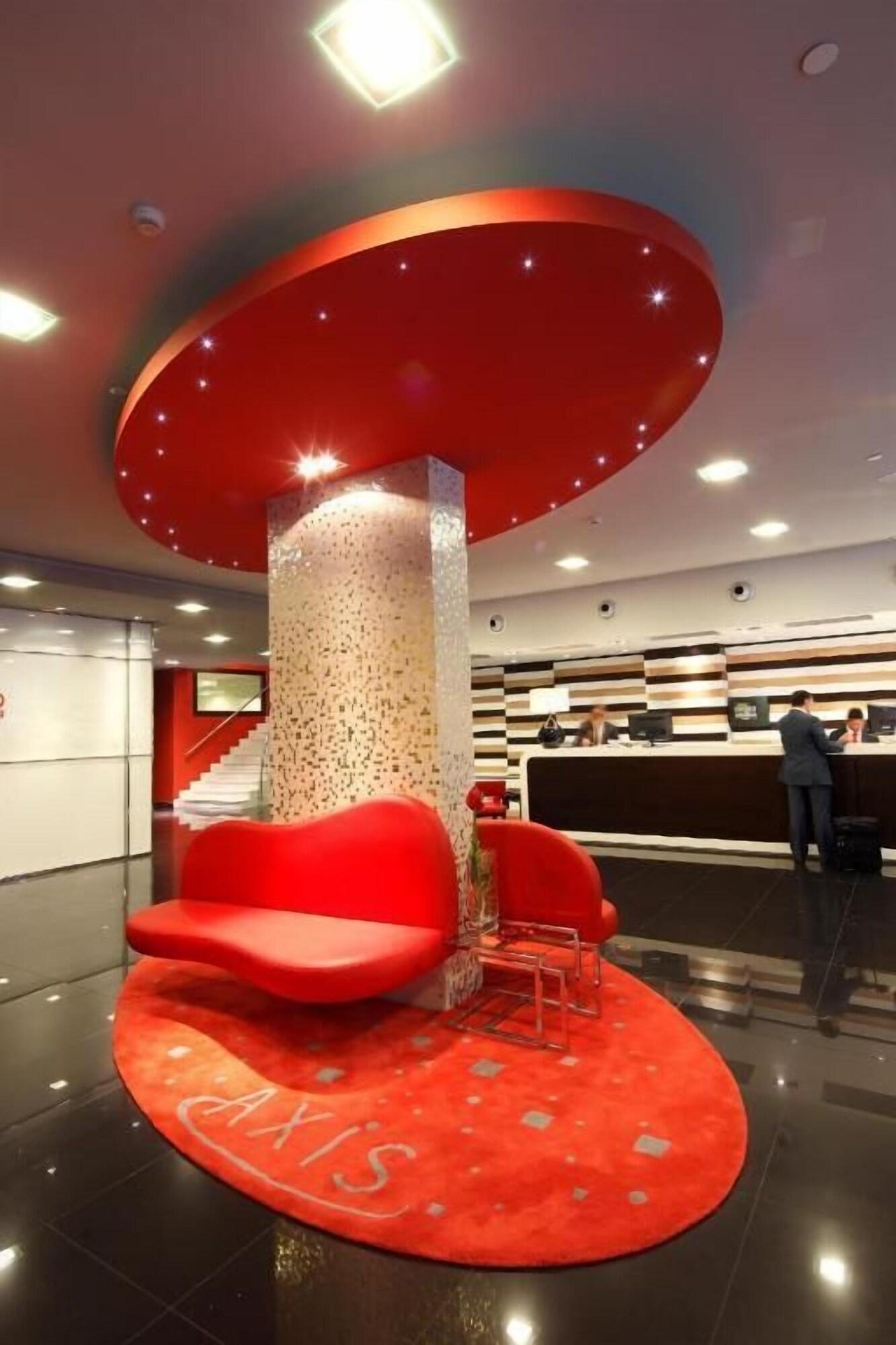 Vista Lobby Hotel Silken Axis Vigo