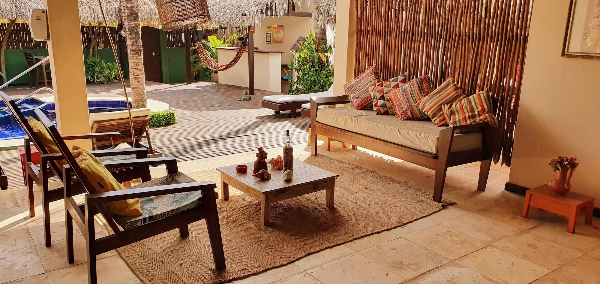 Vista Lobby Pousada La Vie Jeri