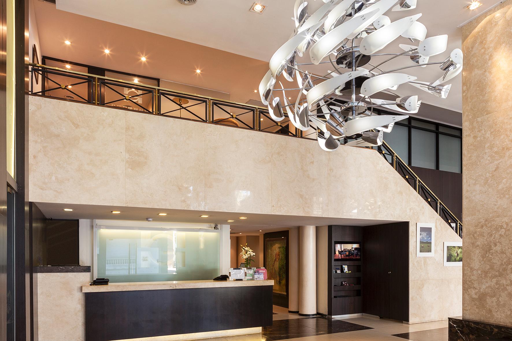 Vista Lobby Gran Hotel Guarani