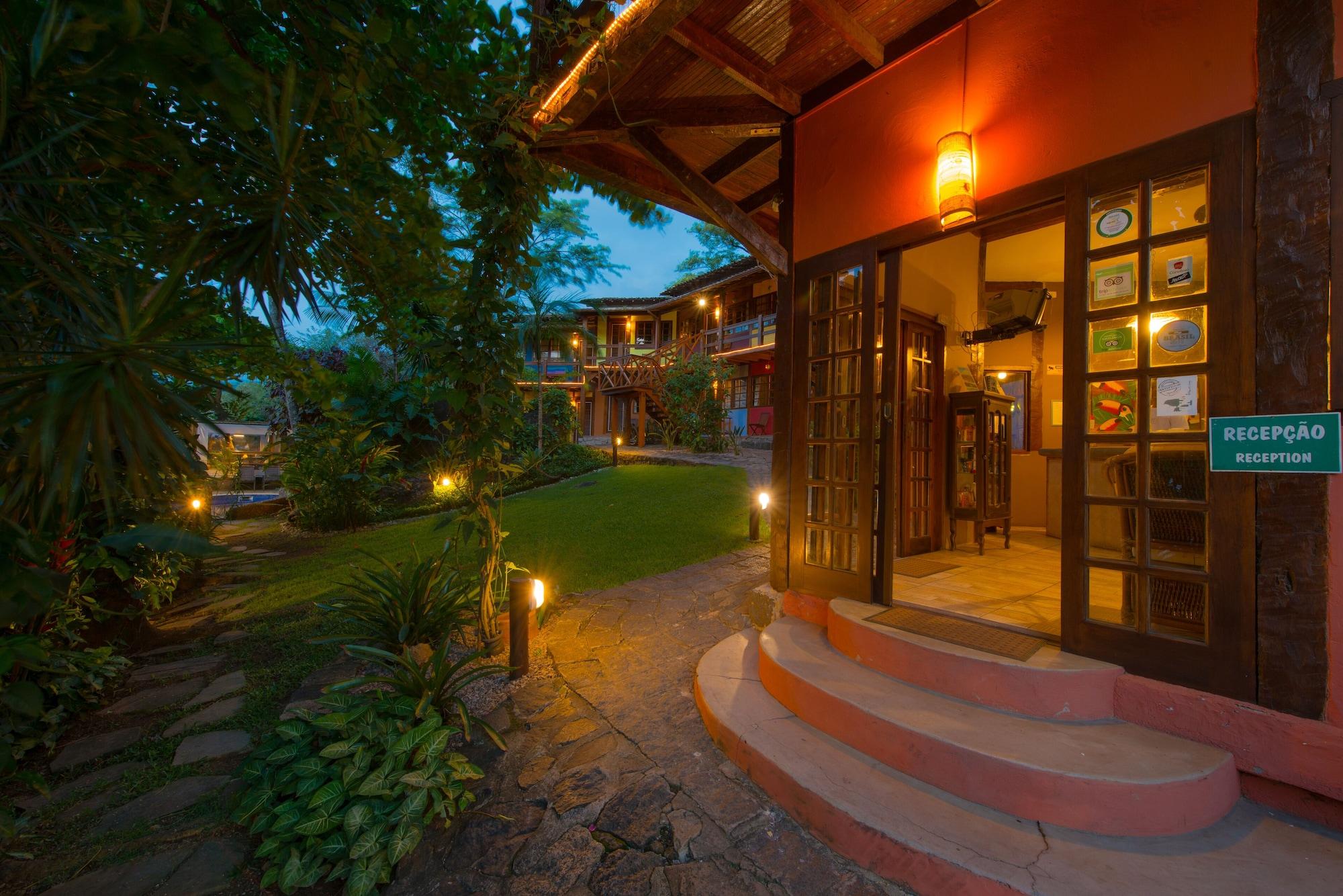 Vista Lobby Pousada Villa da Prainha