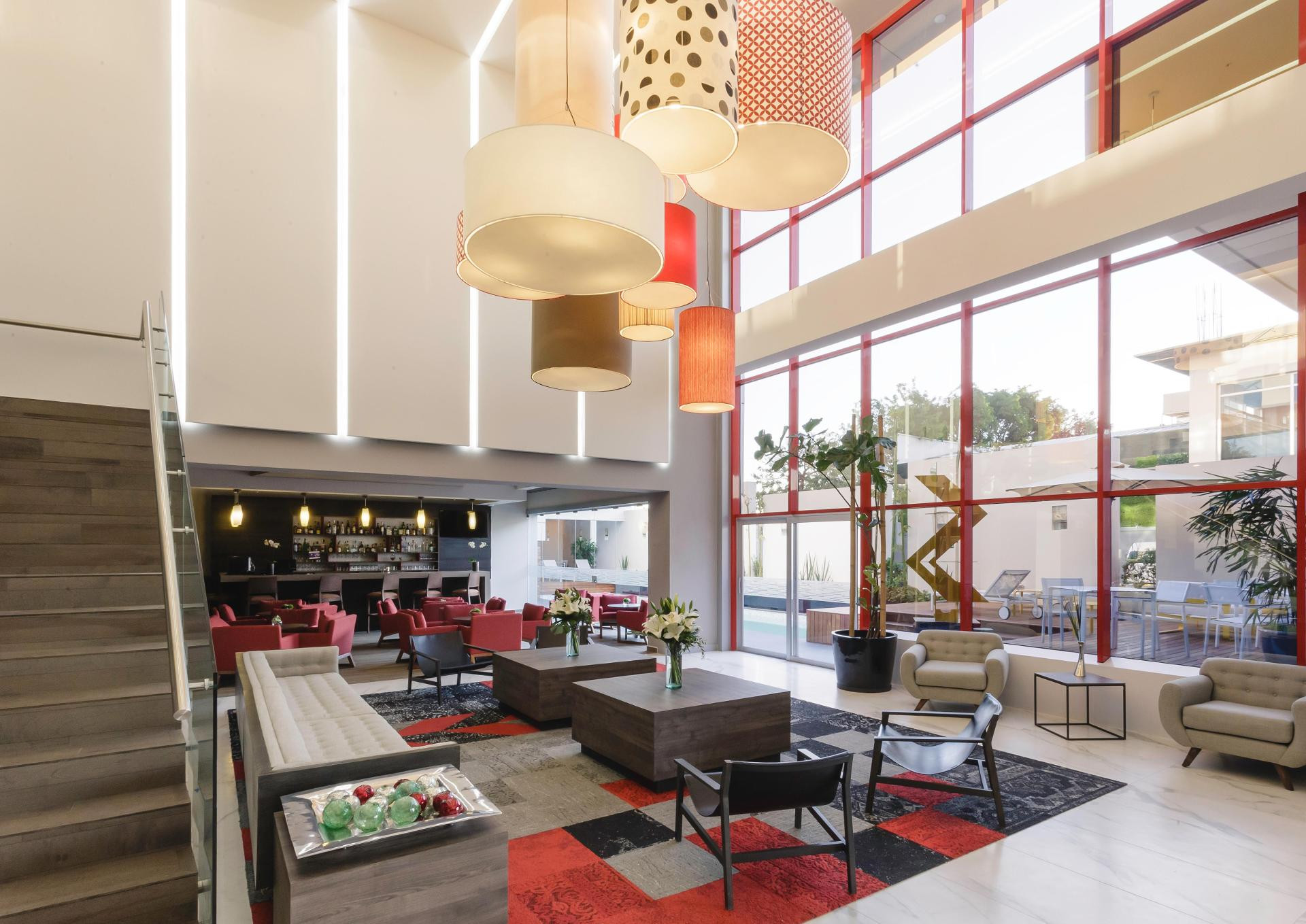 Vista Lobby Metria Hotel