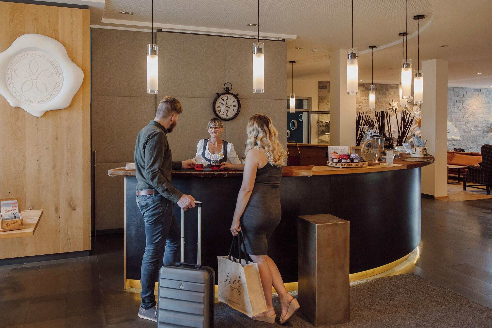 Vista Lobby alpenhotel Kaiserfels