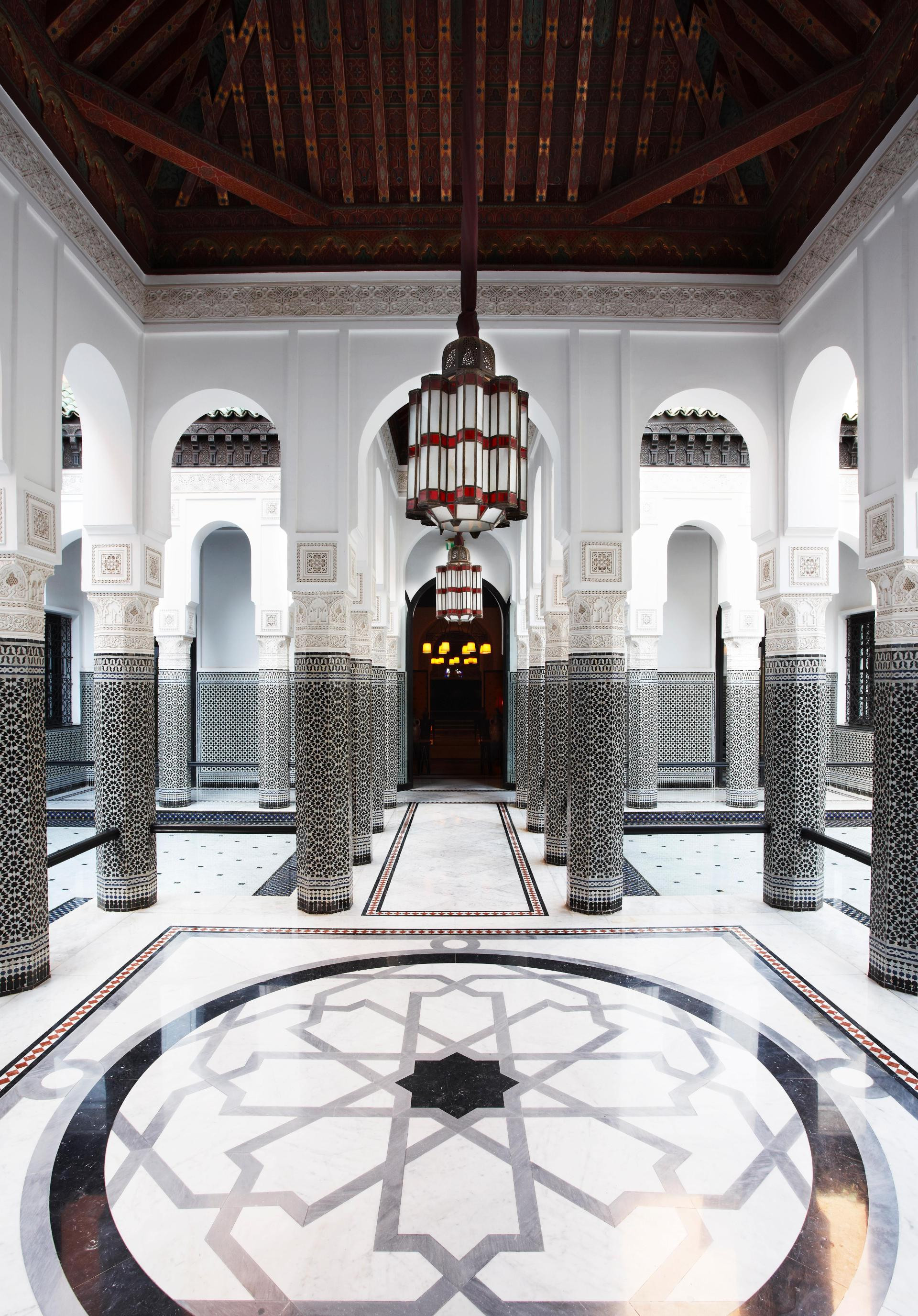 Vista Lobby La Mamounia