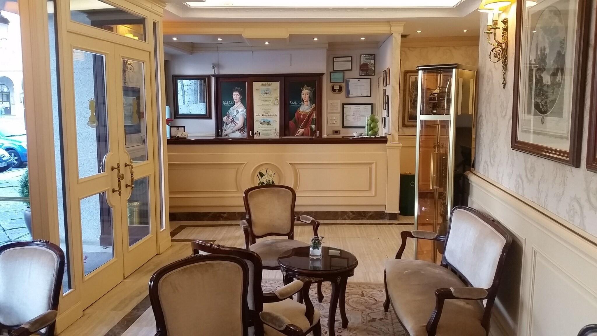 Vista Lobby Hotel Infanta Isabel