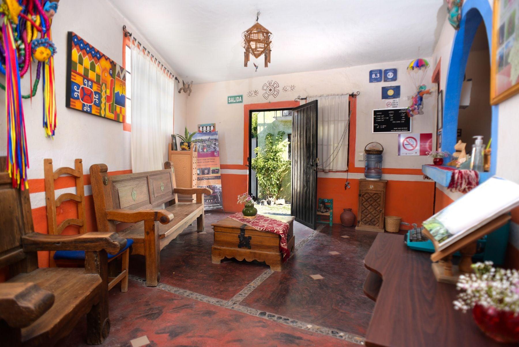 Vista Lobby Posada del Fraile