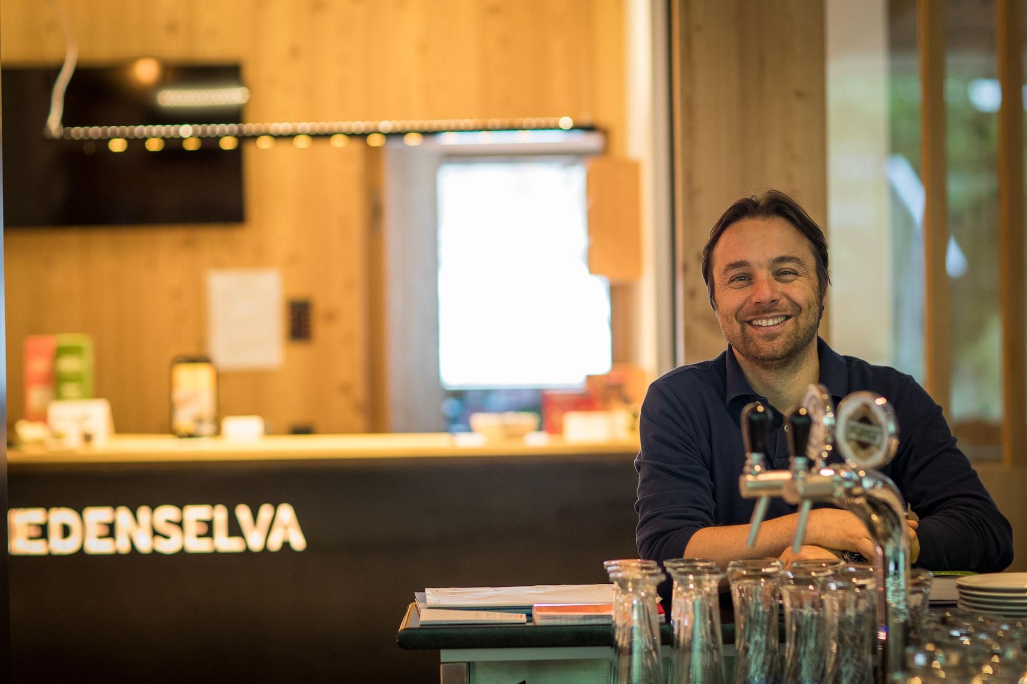 Vista Lobby Mountain Design Hotel Eden Selva