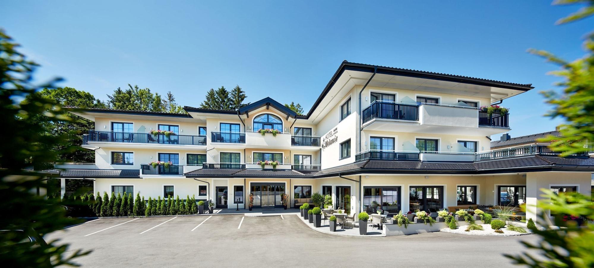 Vista Exterior Hotel Garni Melanie