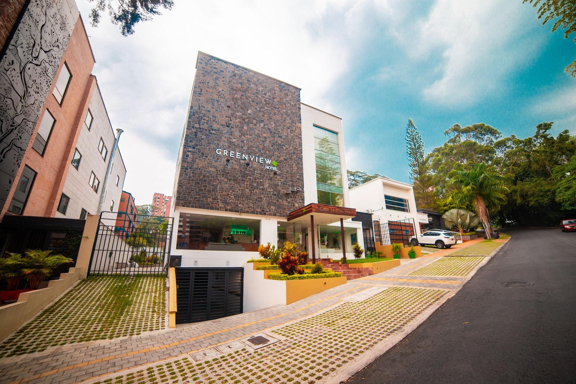 Vista Exterior Hotel Greenview Medellin