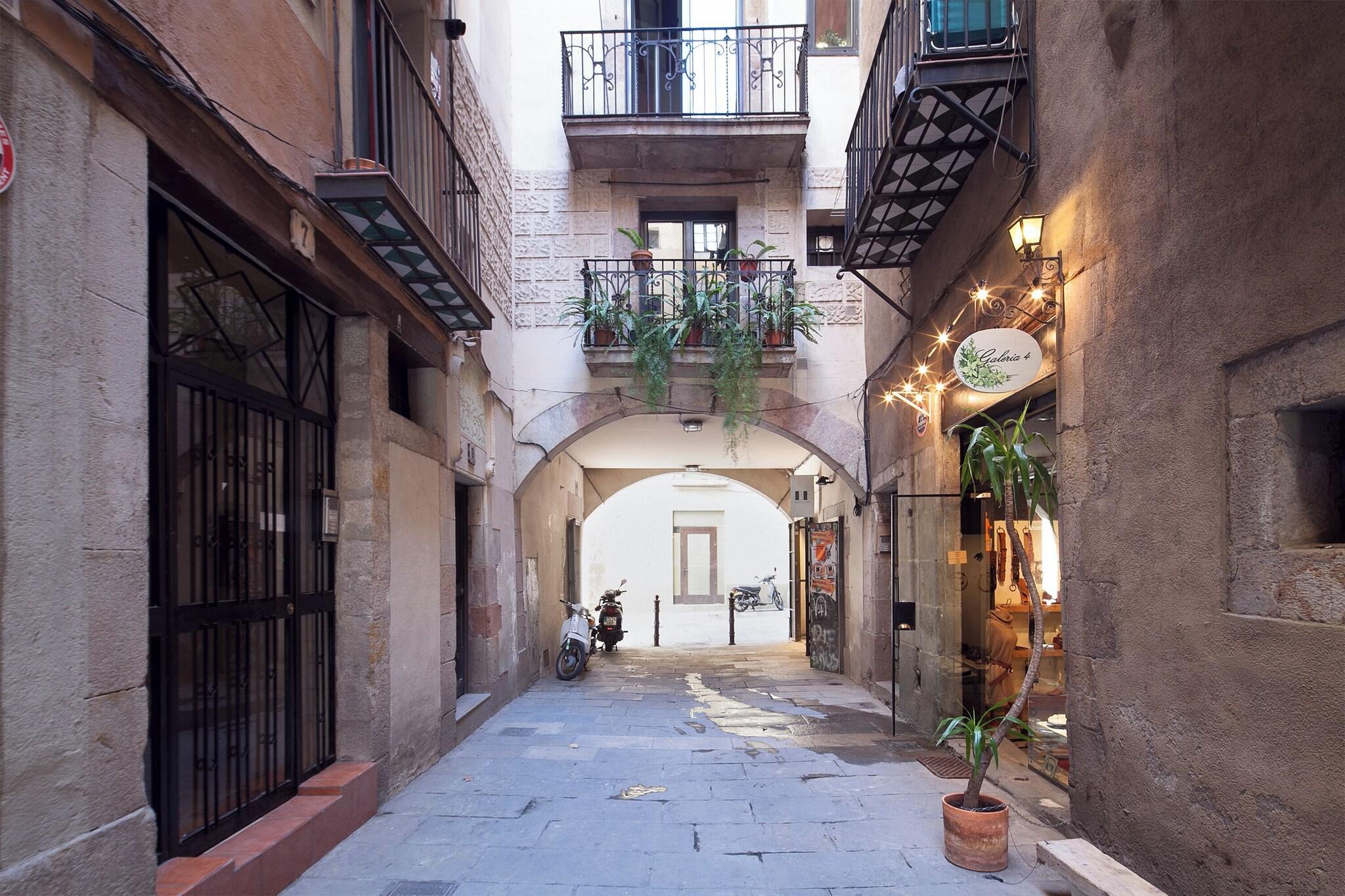 Vista Lobby Inside Barcelona Apartments Esparteria