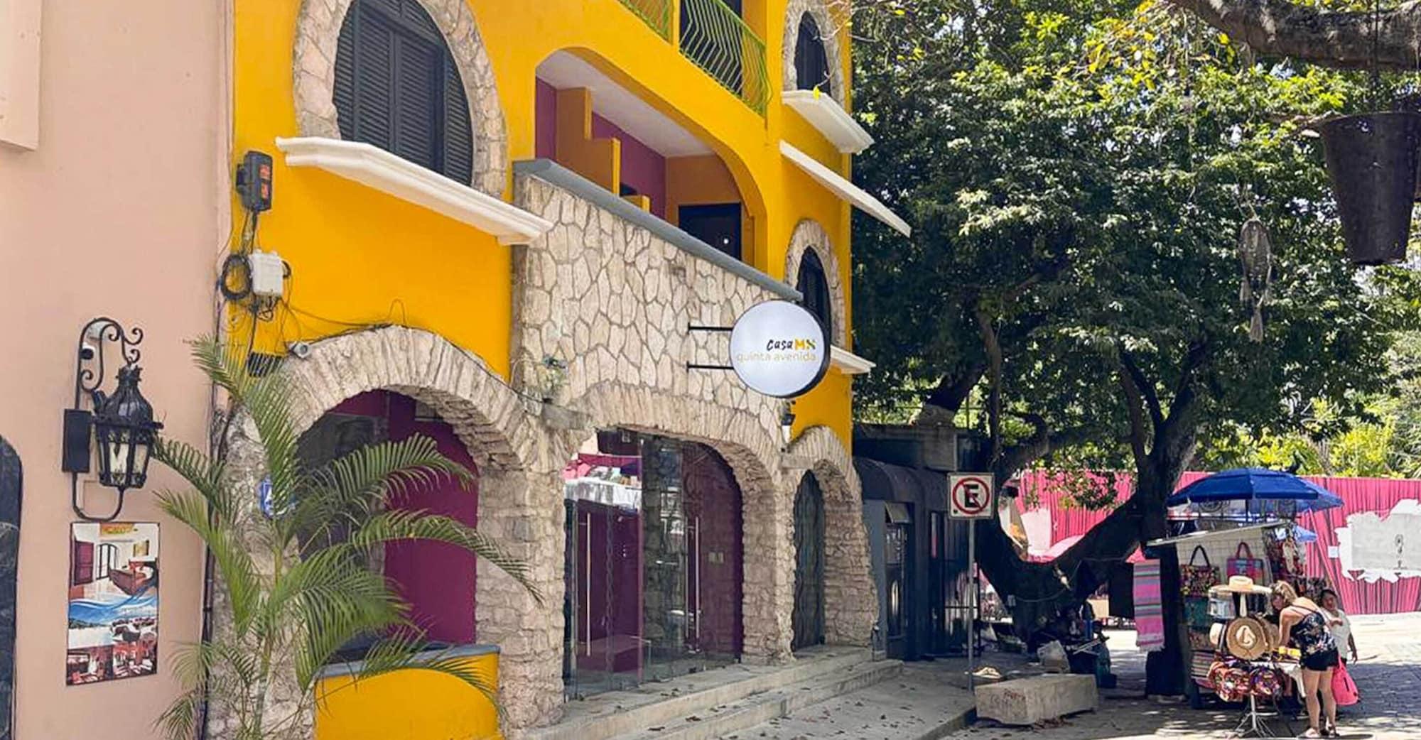 Vista Exterior Hostal CASA MX quinta avenida