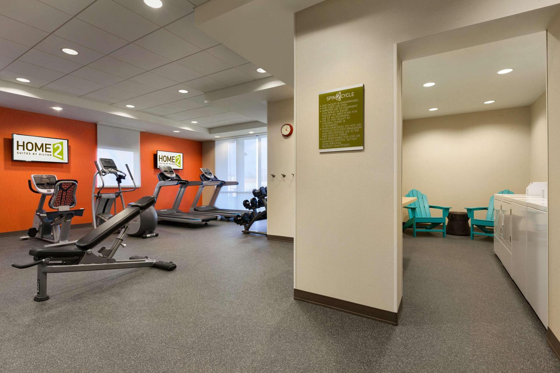 Gimnasio Home2 Suites by Hilton Champaign/Urbana