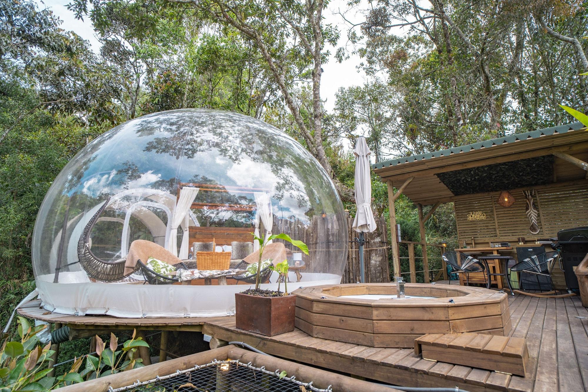 Habitación BubbleSky Glamping Guatapé