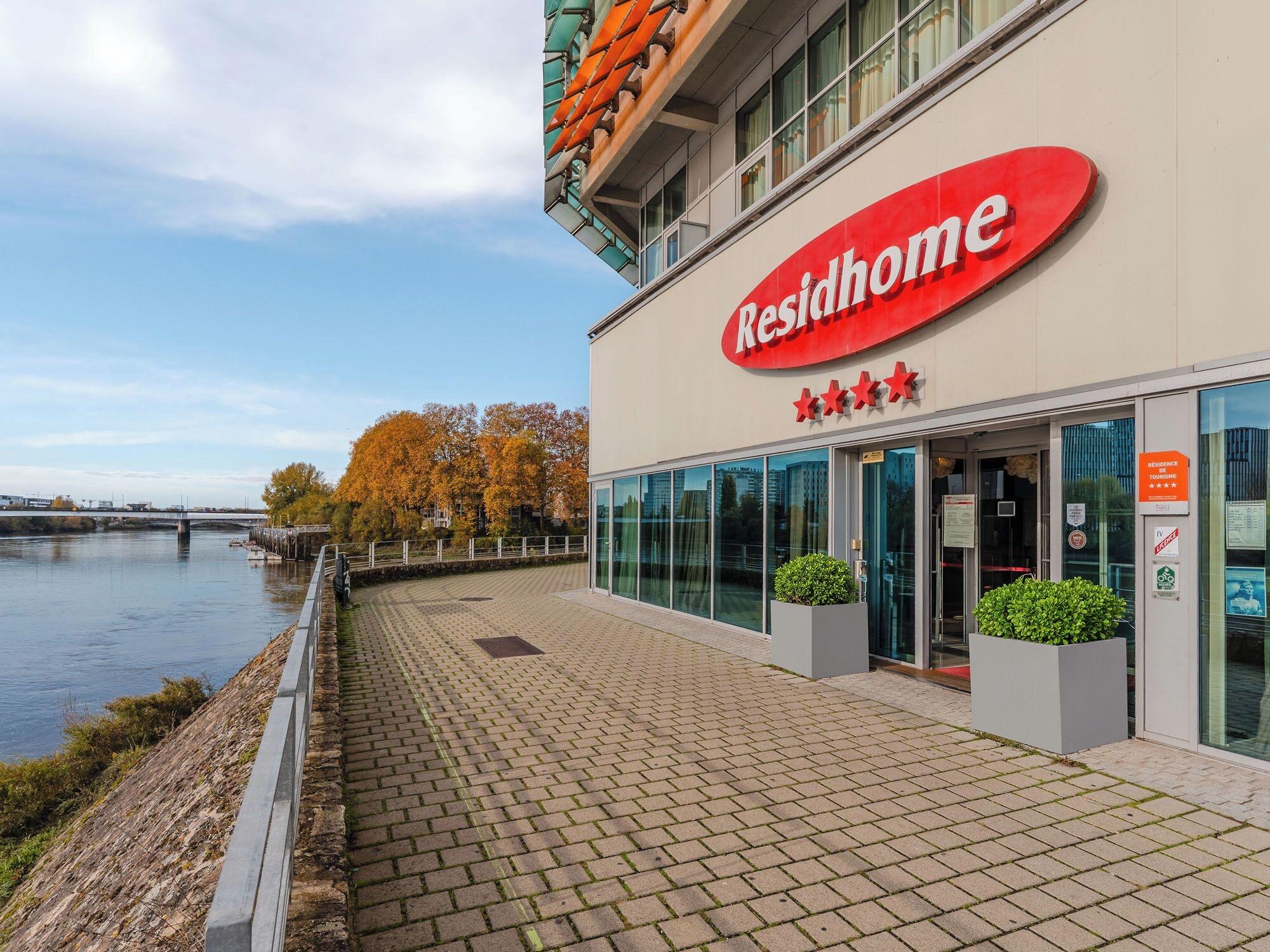 Vista Exterior Residhome Nantes Berges de la Loire