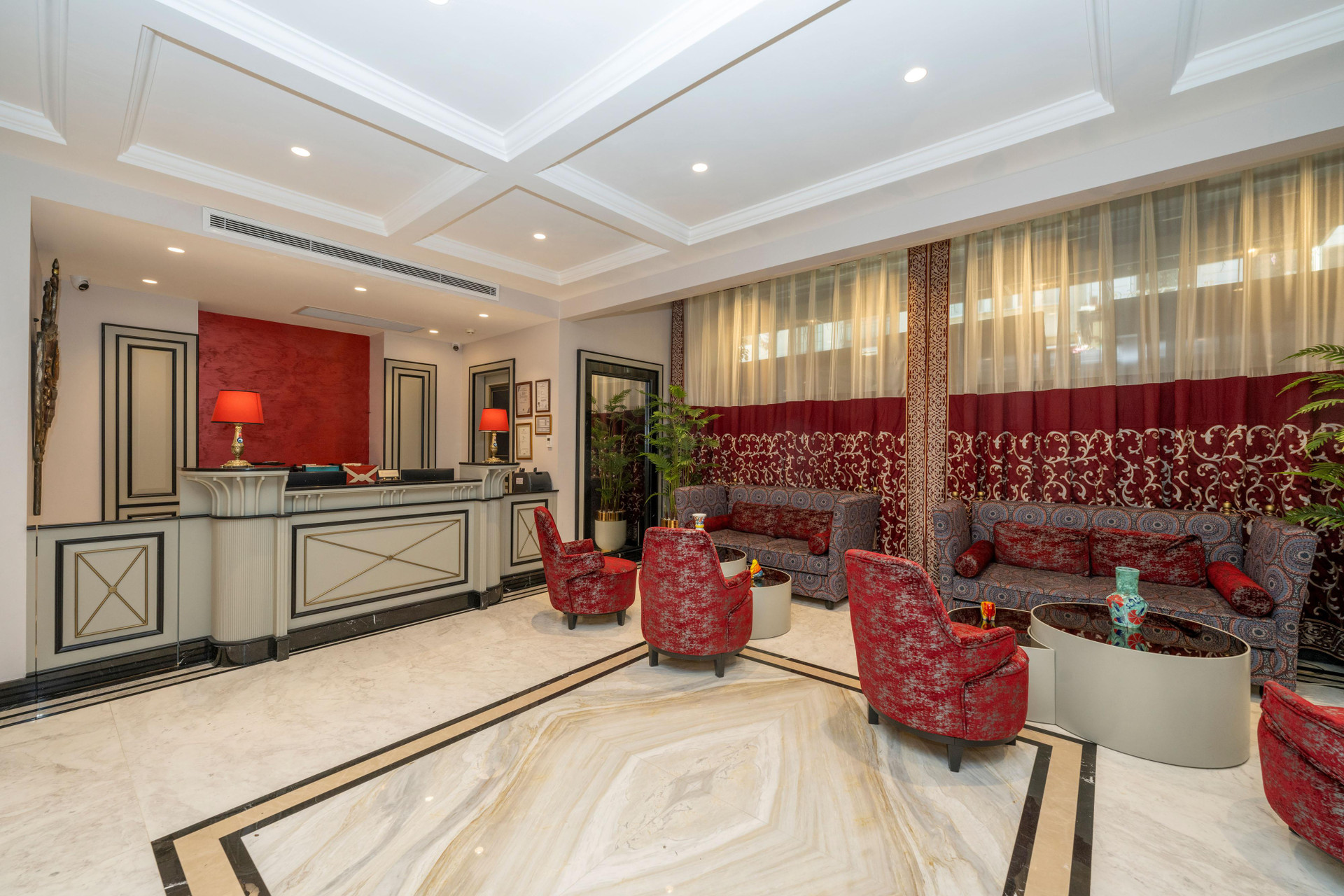 Vista Lobby The Byzantium