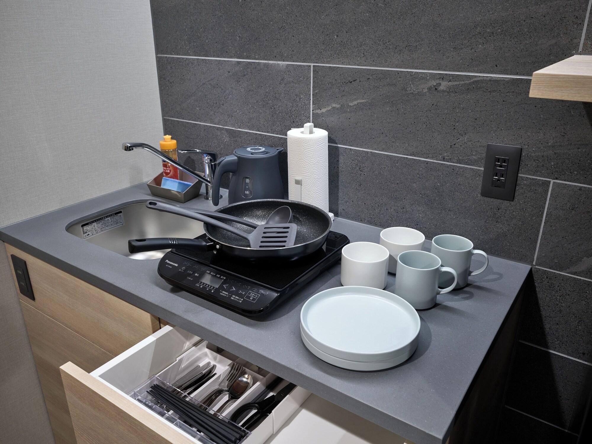 Equipamiento de Habitación Premium Apart MONday KYOTO GOJO