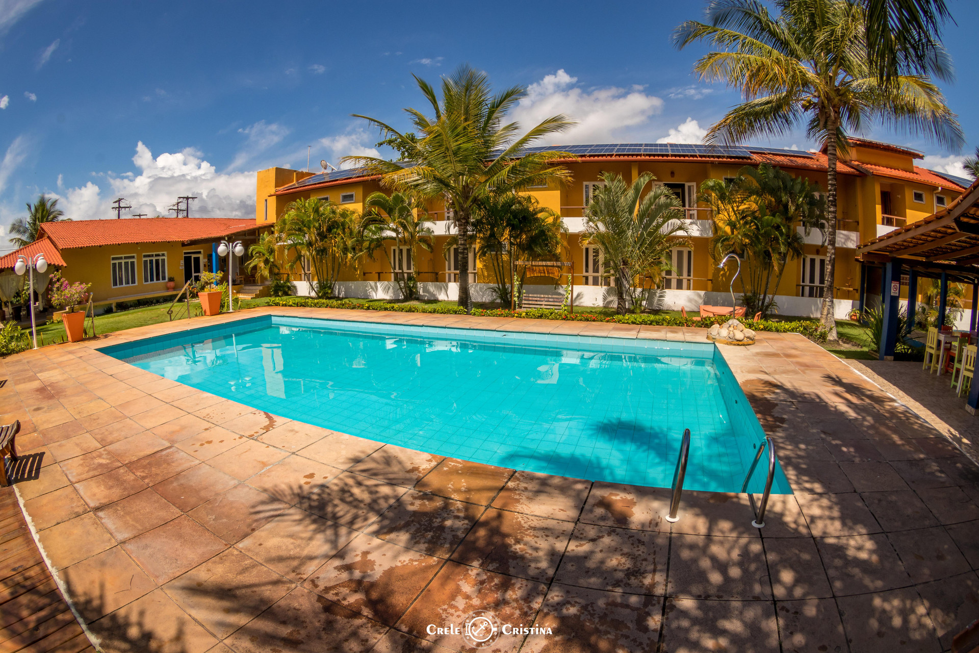 Vista Piscina Pousada Beach Bahia