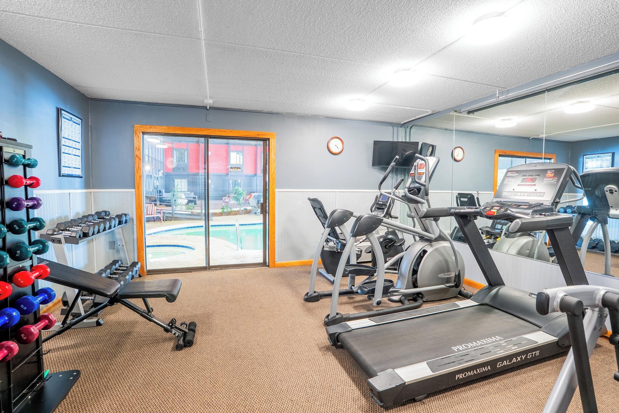 Gimnasio Fireside Inn & Suites West Lebanon
