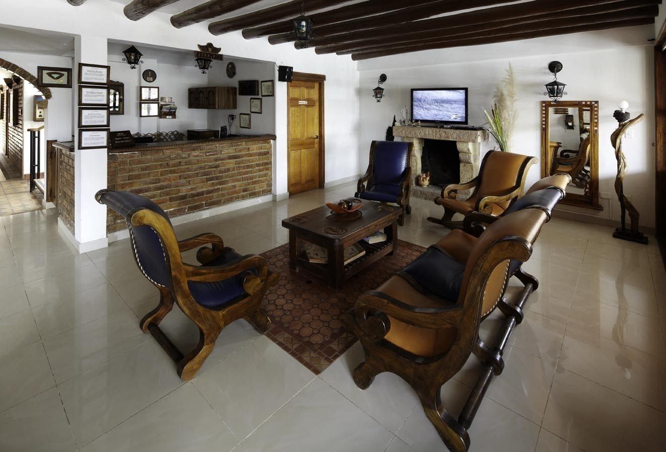 Vista Lobby Hotel Boutique Villa Roma