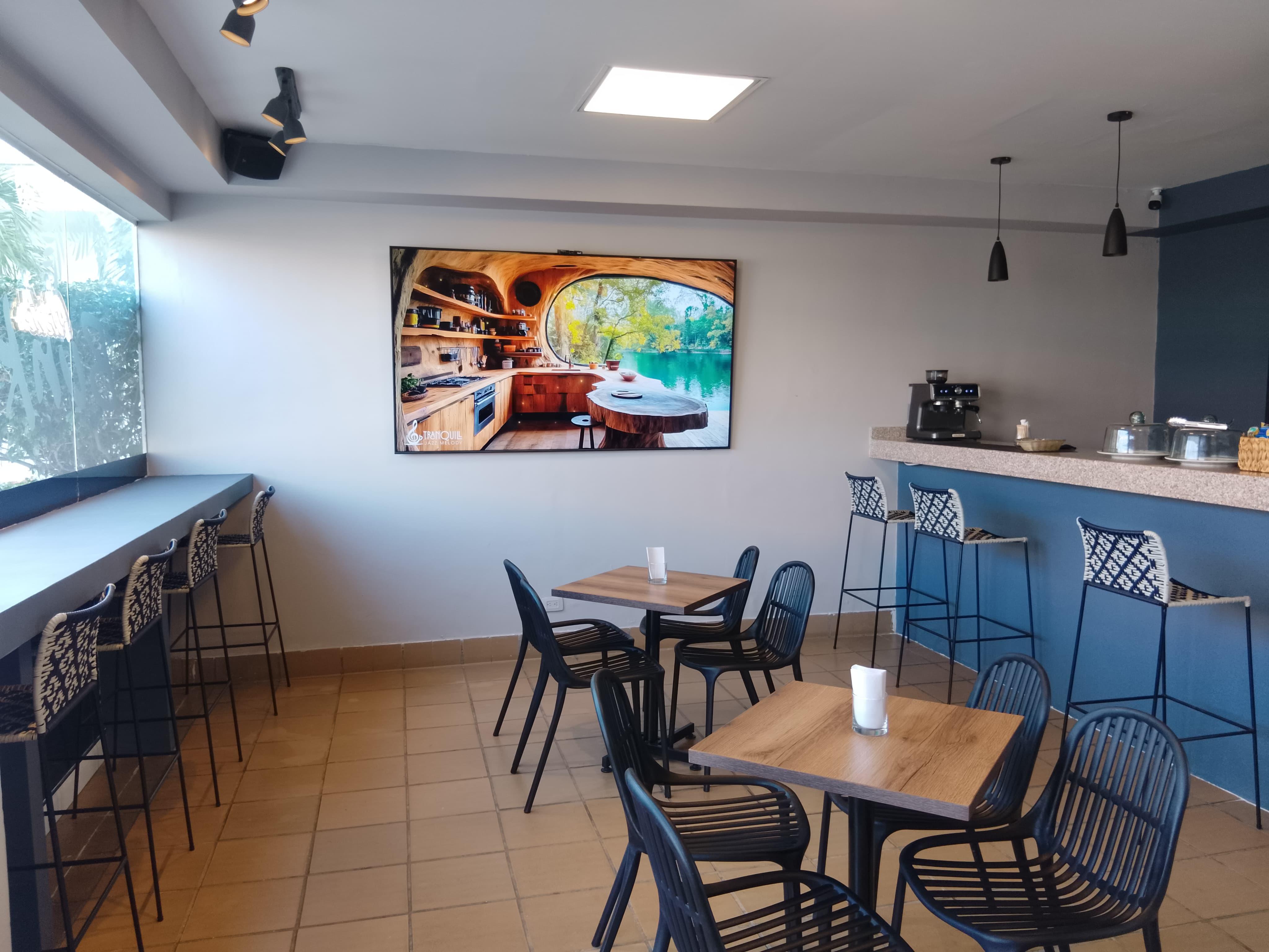 Área de desayuno Sanha Plus Hotel