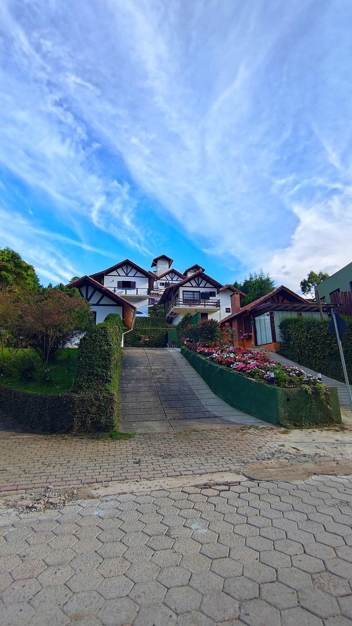 Vista Lobby Chalés Leopoldo
