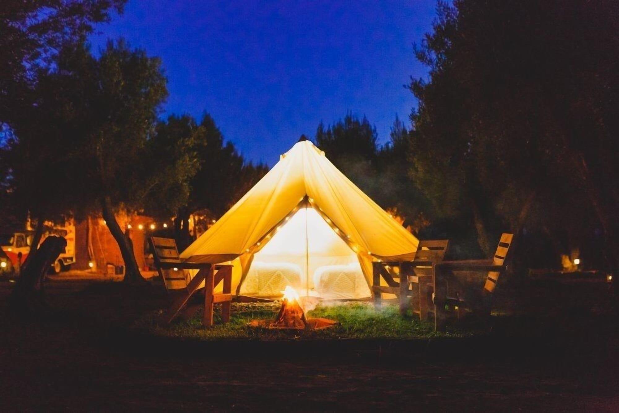 Vista Exterior Guadalupe Valle Glamping