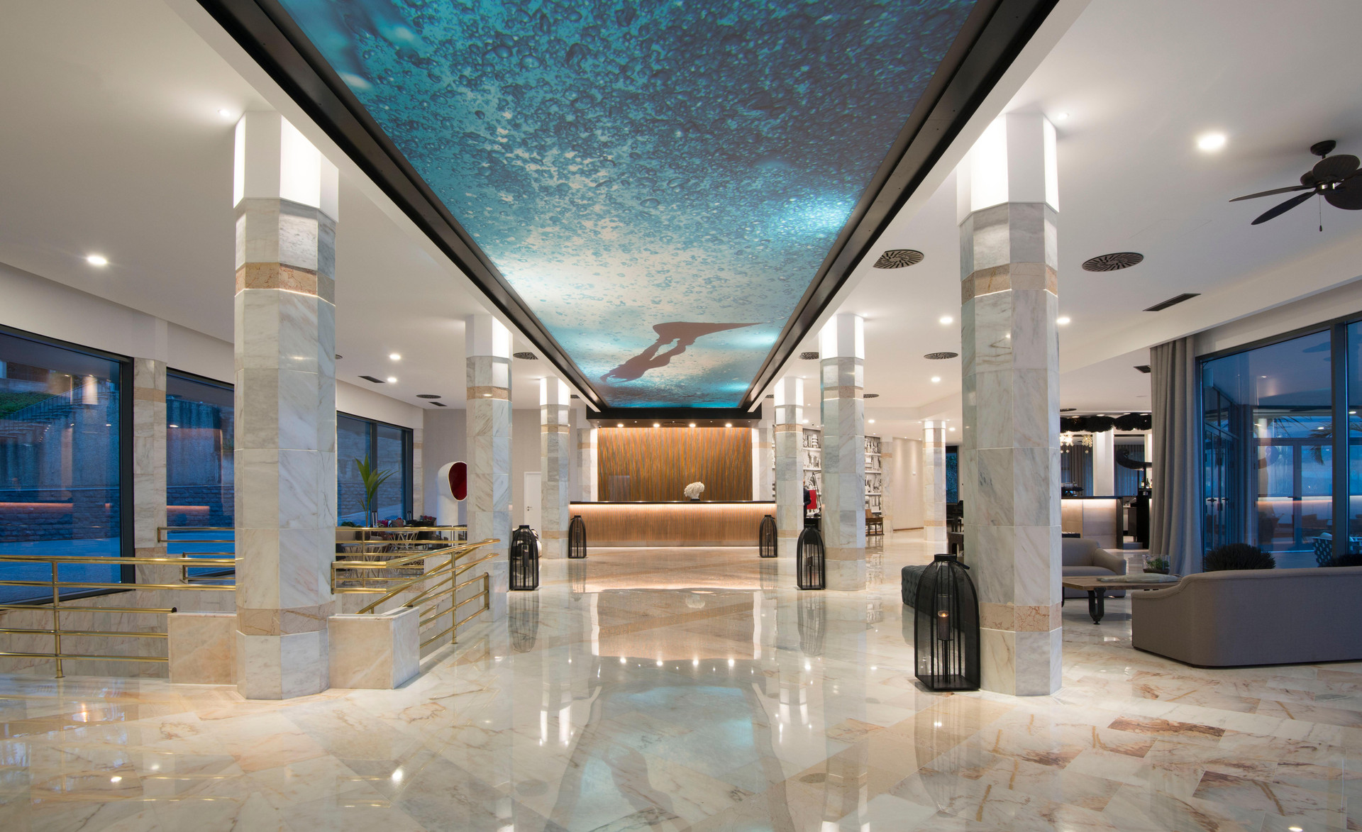 Vista Lobby Hotel Baía Azul