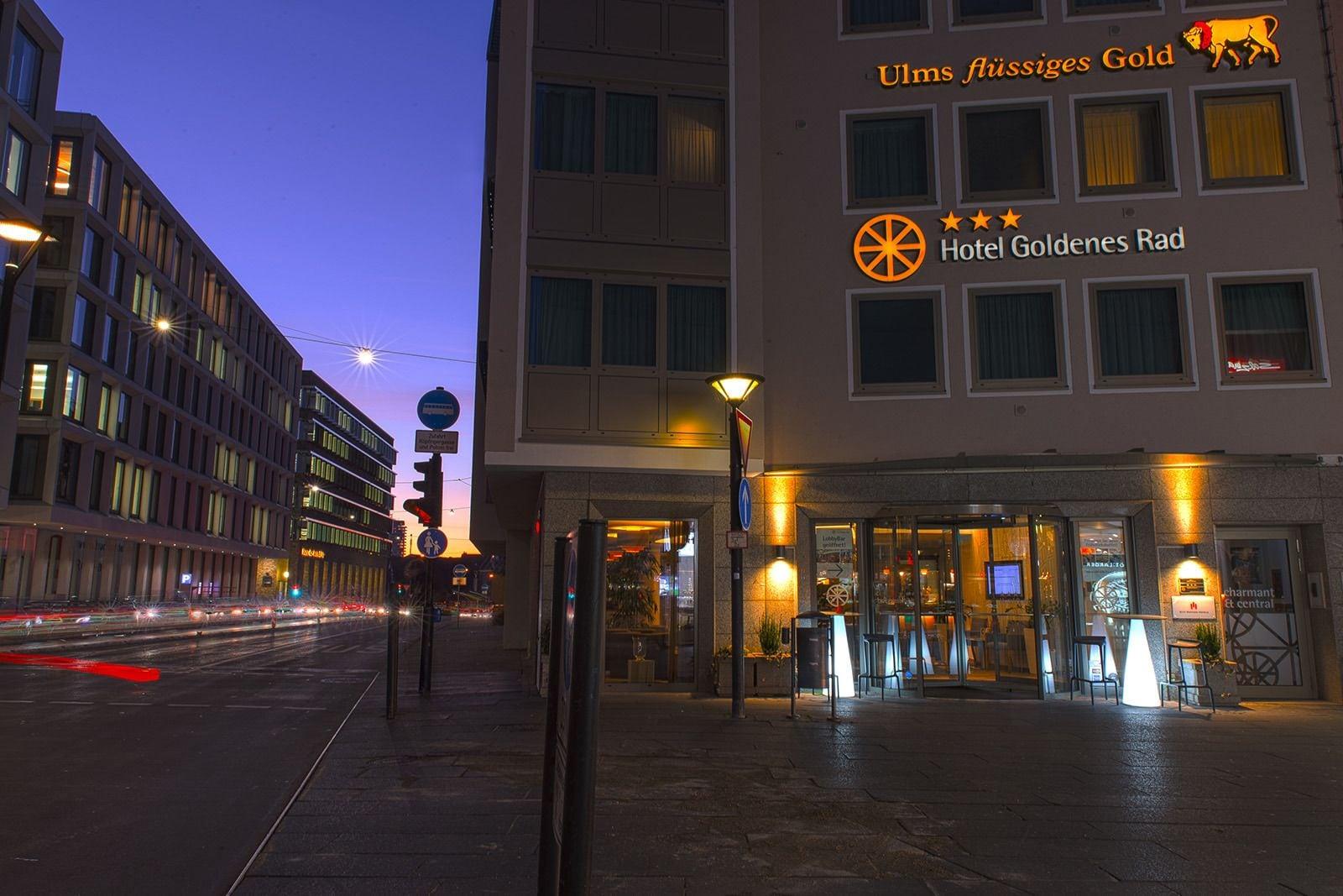 Vista Exterior Hotel Goldenes Rad