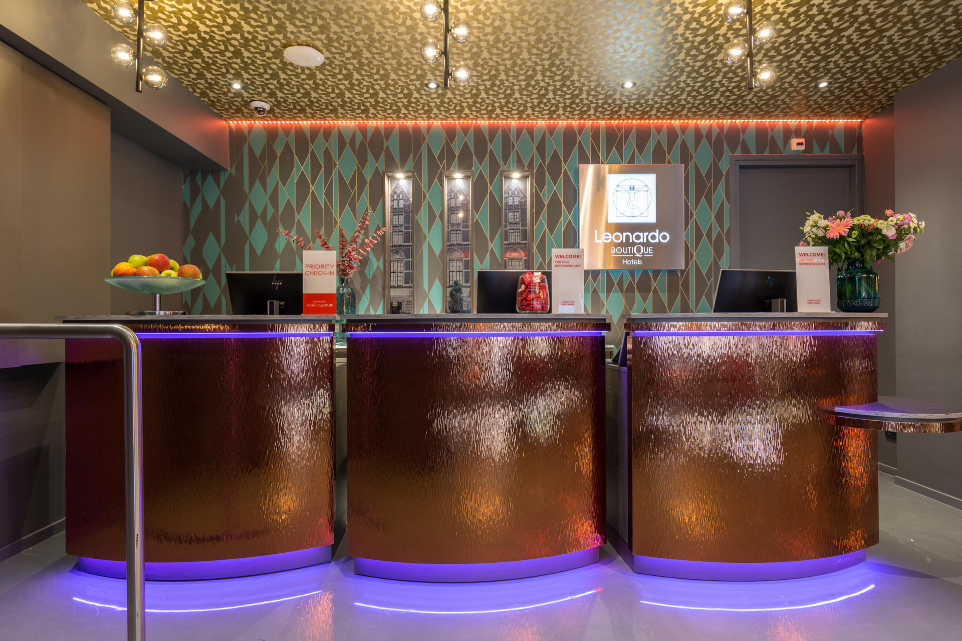 Vista Lobby Leonardo Hotel Amsterdam Museum Quarter