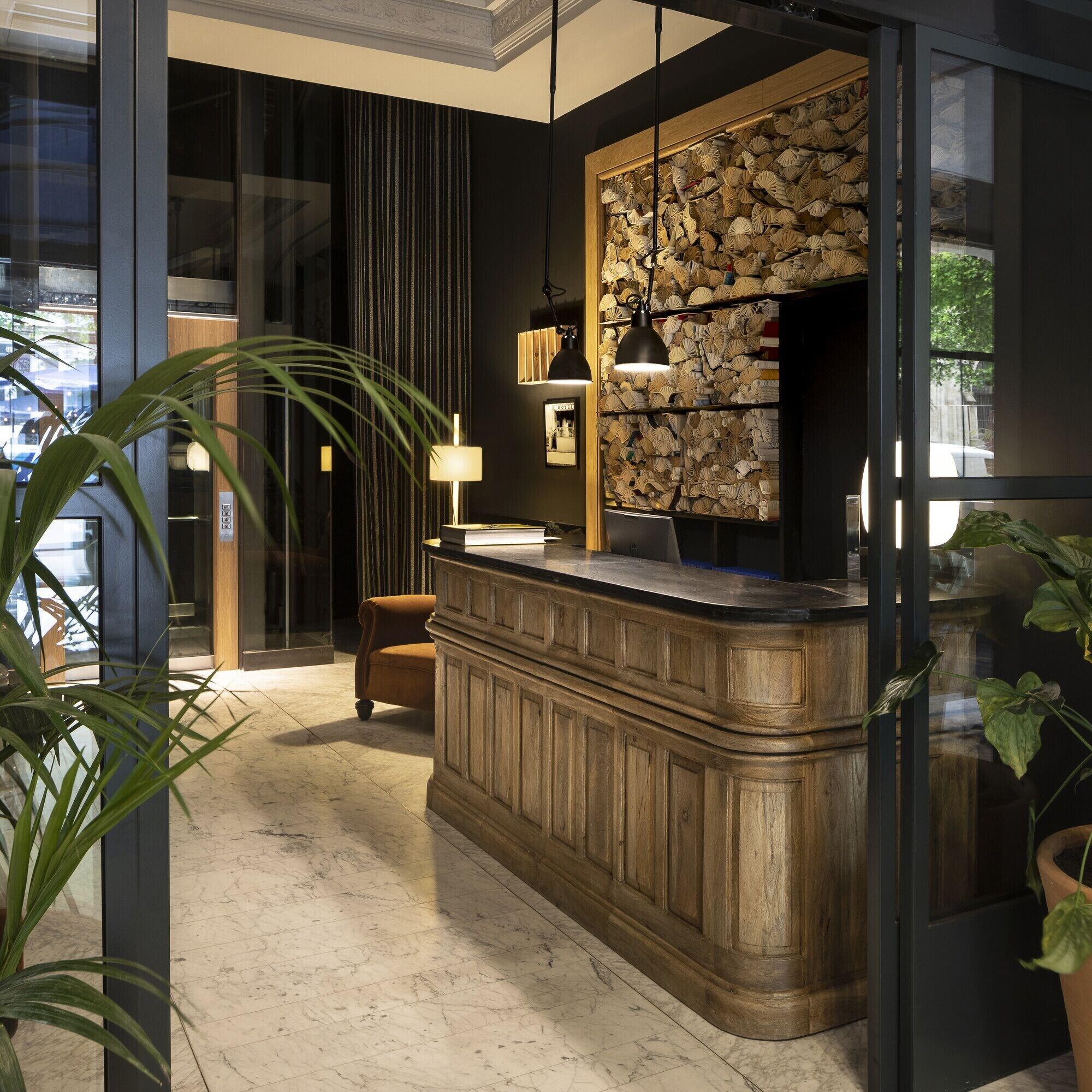 Vista Lobby Hotel Casa Sagnier