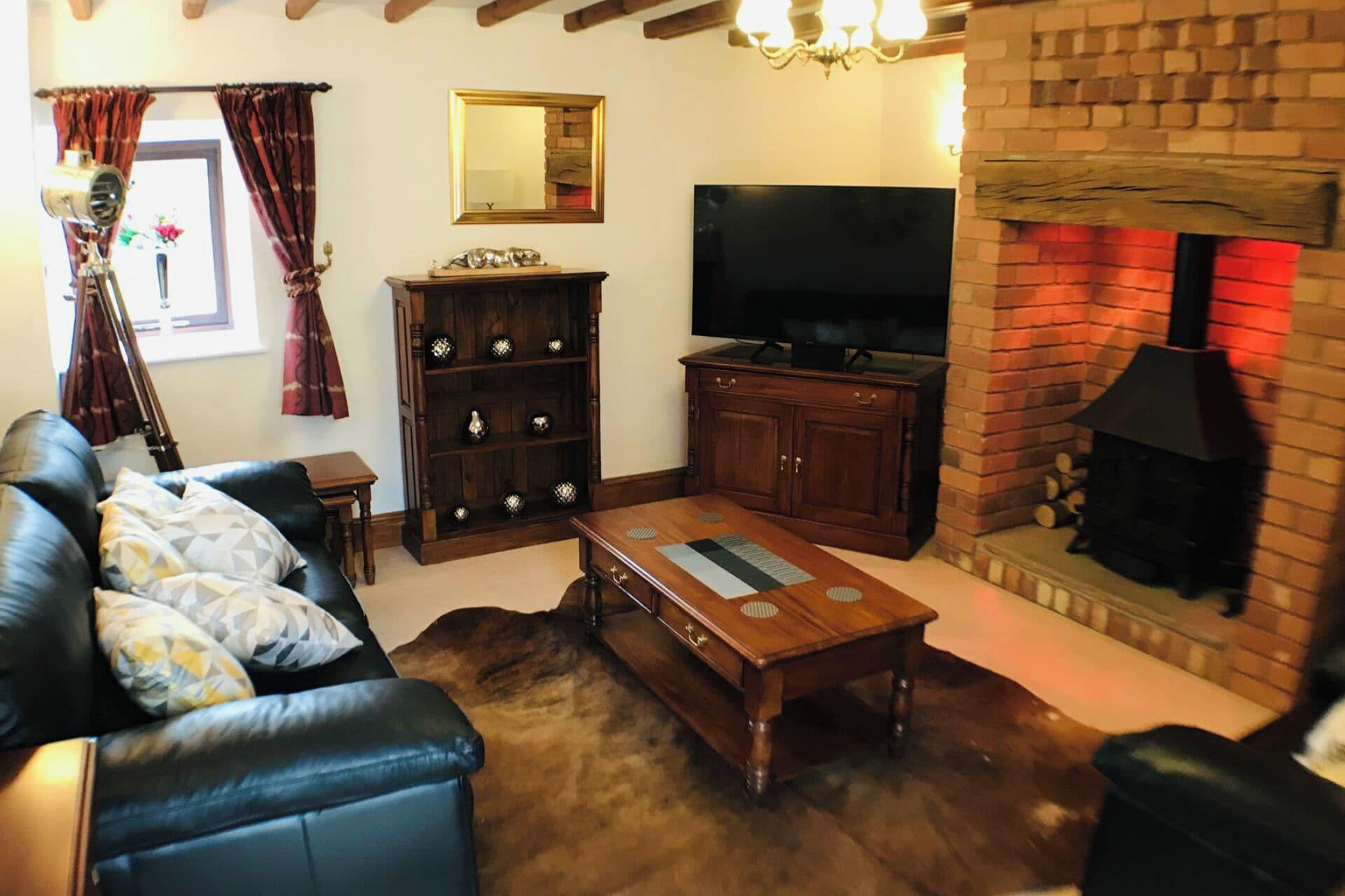 Comodidades del Alojamiento Barn-sleeps 4-pets Ok-parking-near Alton Towers