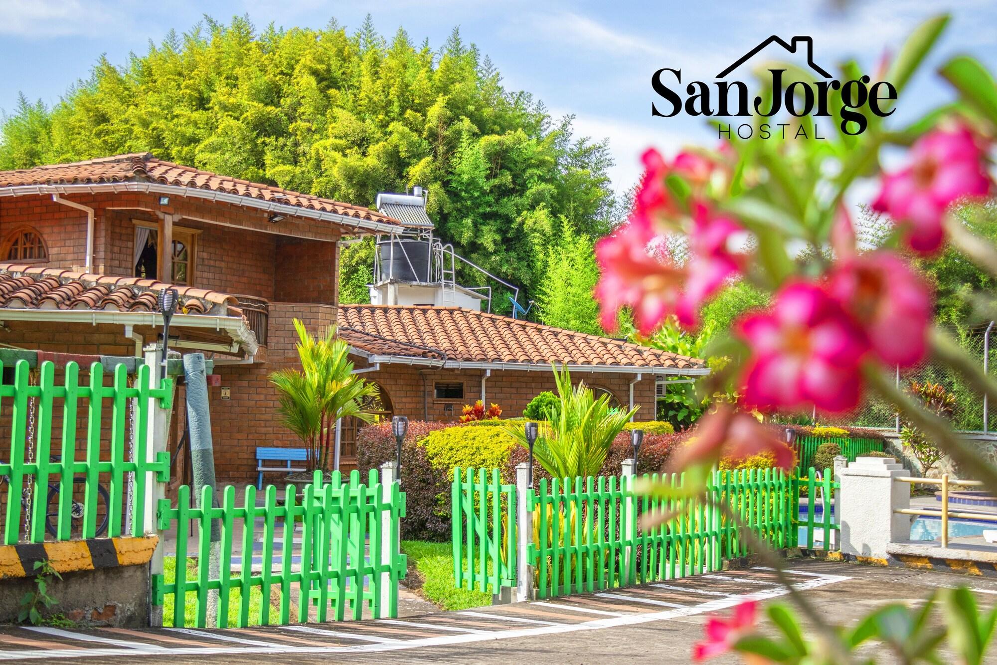 Vista Exterior hostal san jorge