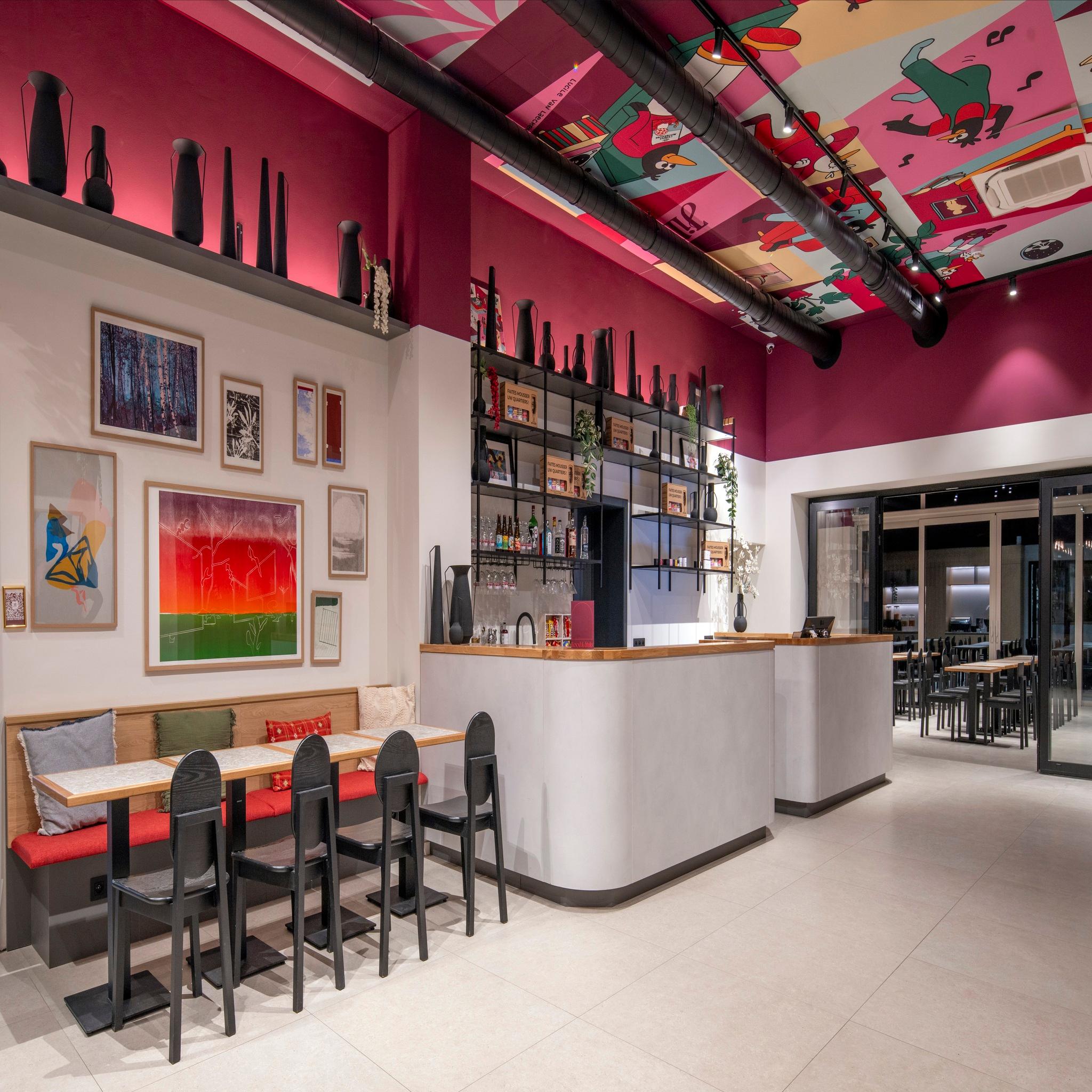 Bar/Salón Jill Hotel Brussels