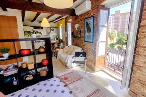 Arriendo temporal - Luminous studio: On-St FREE parking/Carmen-440m/Wi-Fi/Metro-tram-280m/Lidl-350m.