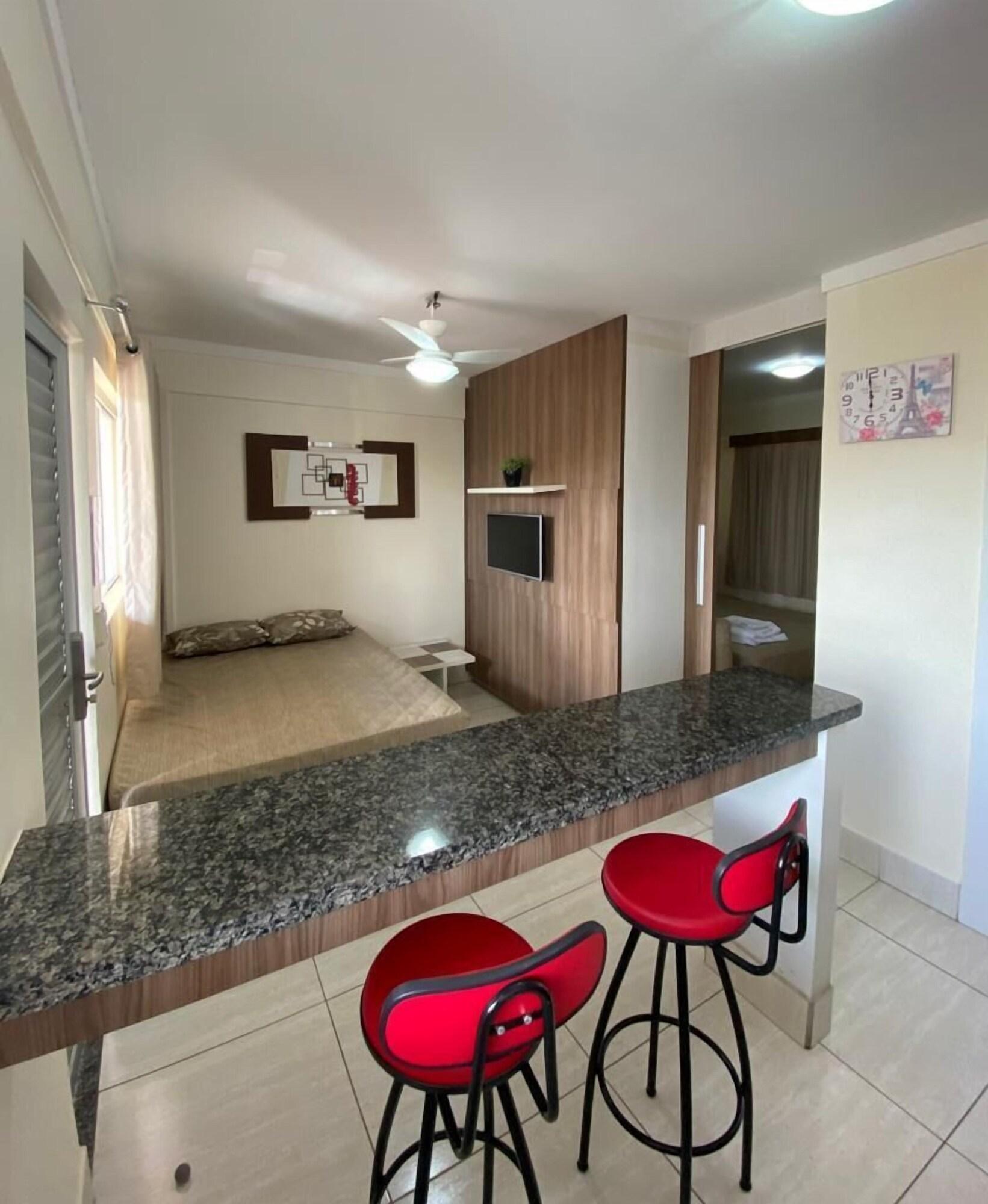 Habitación HOTEL LACQUA DIROMA IV - APARTAMENTO(368) COMPLETO PARA 5 PESSOAS EM CALDAS NOVAS-GO