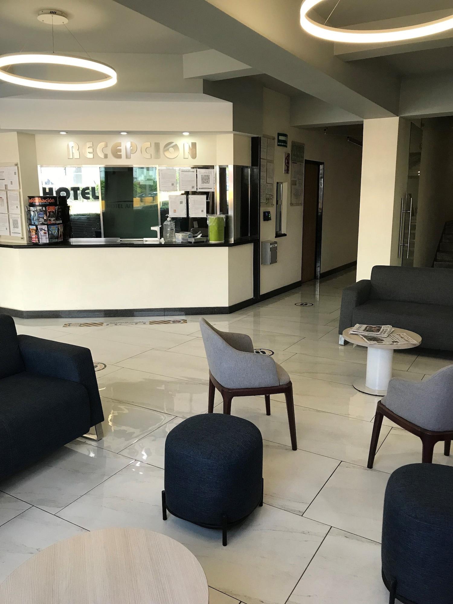 Vista Lobby Hotel Aeropuerto