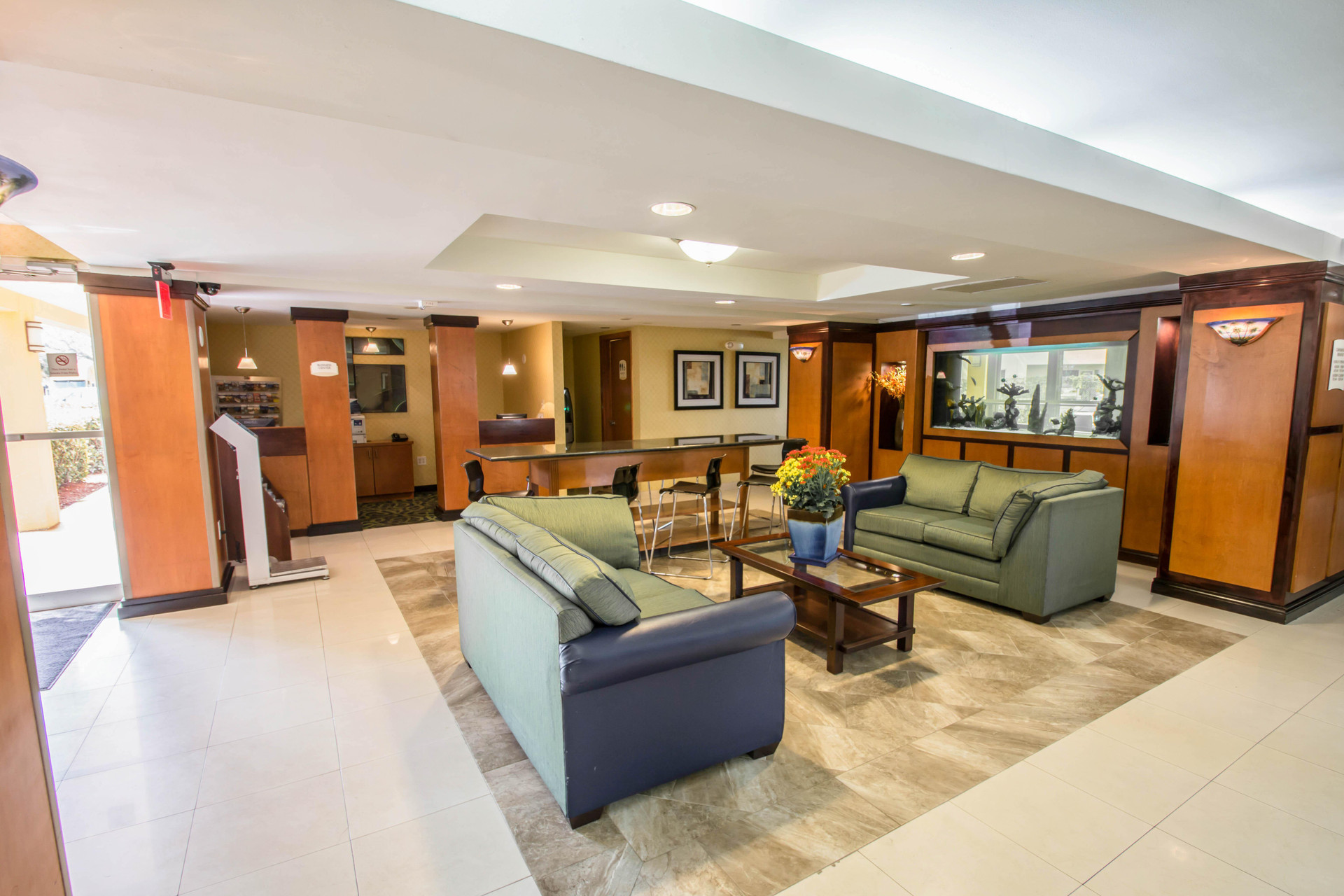 Vista Lobby Quality Inn Miami Airport - Doral
