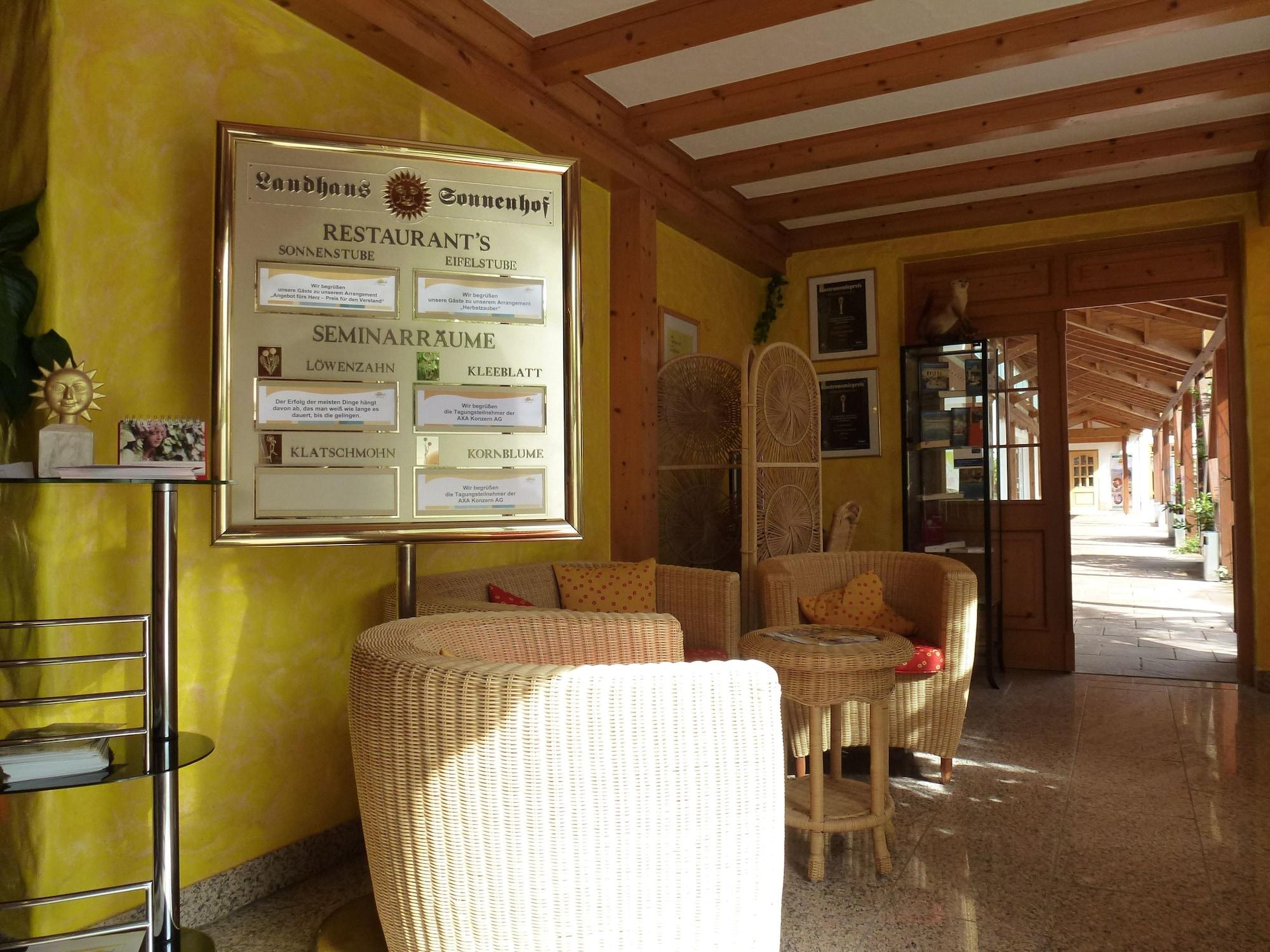Vista Lobby Hotel Restaurant Landhaus Sonnenhof