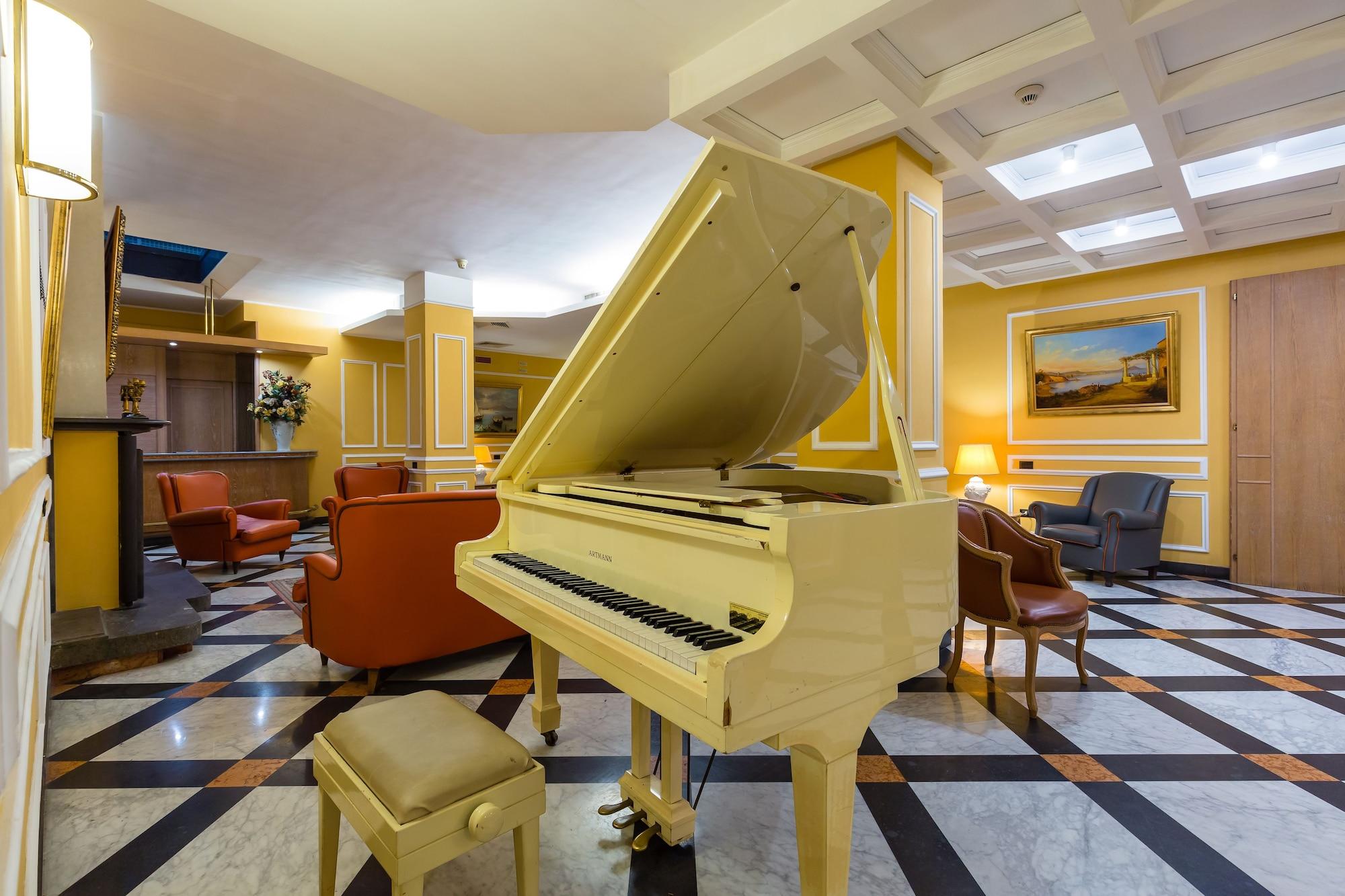 Vista Lobby Culture Hotel Villa Capodimonte