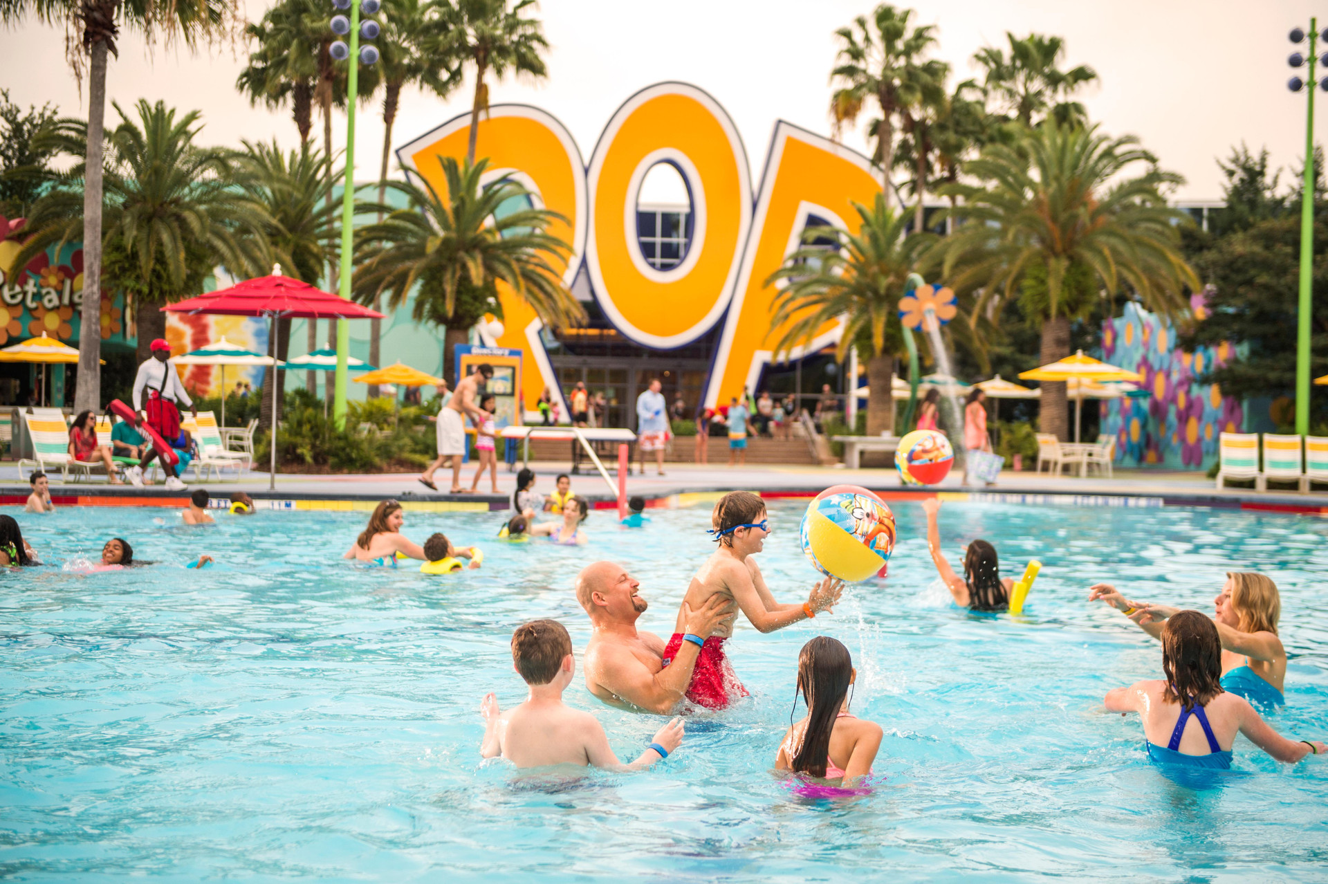 Vista Piscina Disney's Pop Century Resort