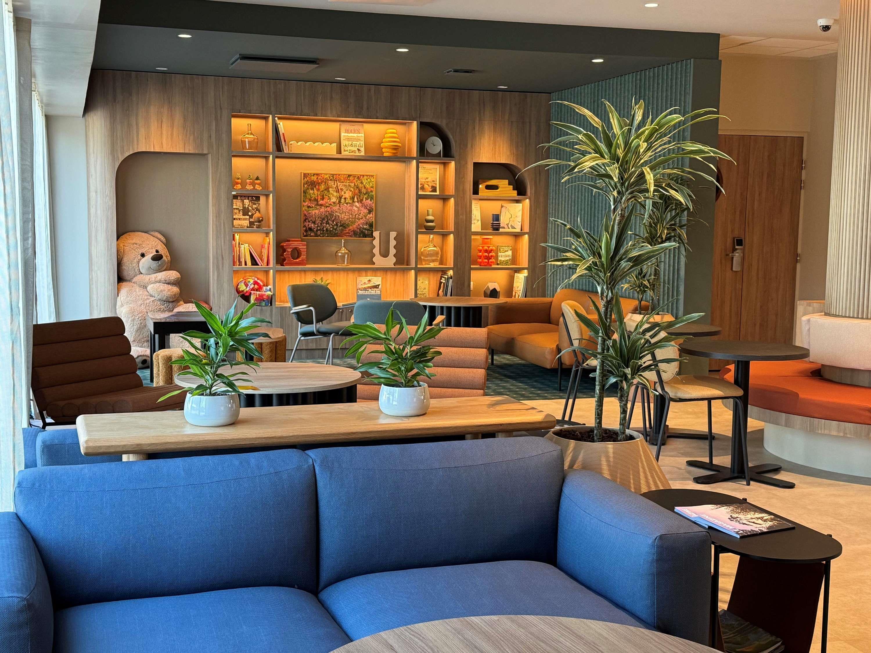 Bar/Salón Novotel Suites Rouen Normandie