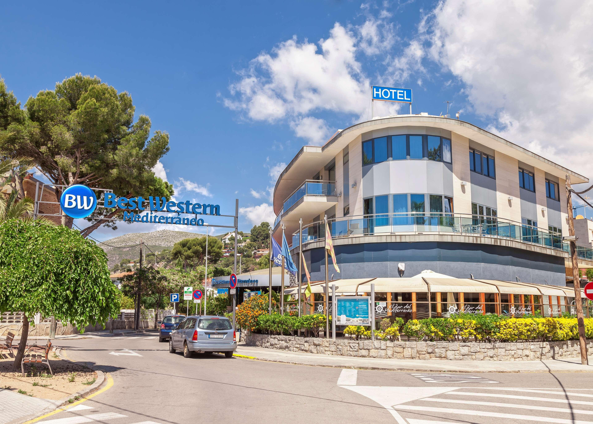 Vista Exterior Best Western Hotel Mediterraneo