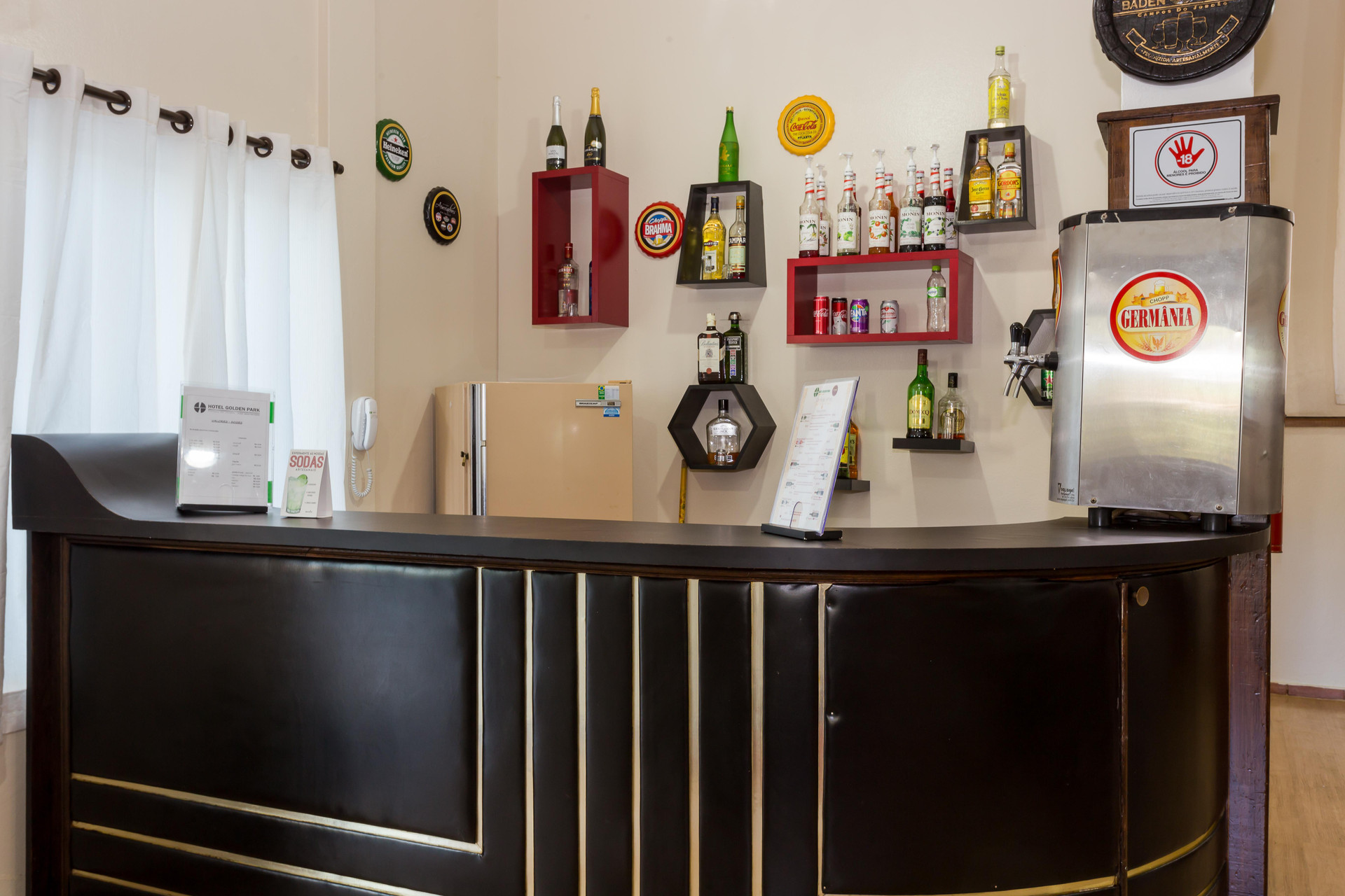 Bar/Salón Hotel Fazenda Golden Park Campos do Jordão