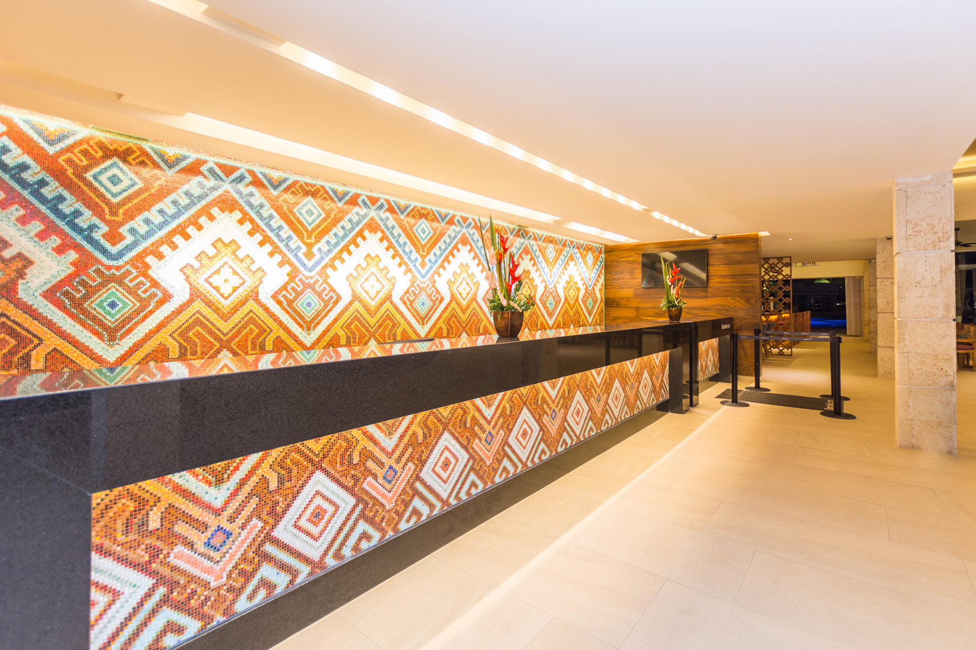 Vista Lobby Occidental Costa Cancun