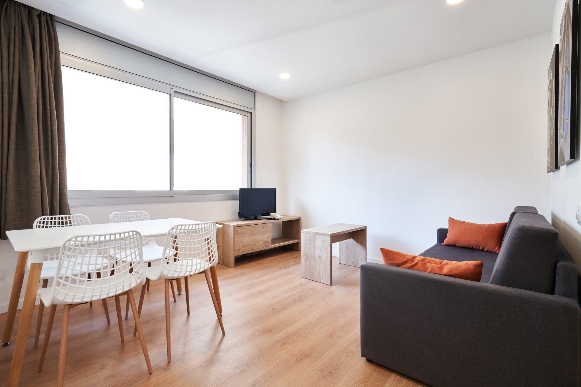 Equipamiento de Habitación Aparthotel Augusta Barcelona