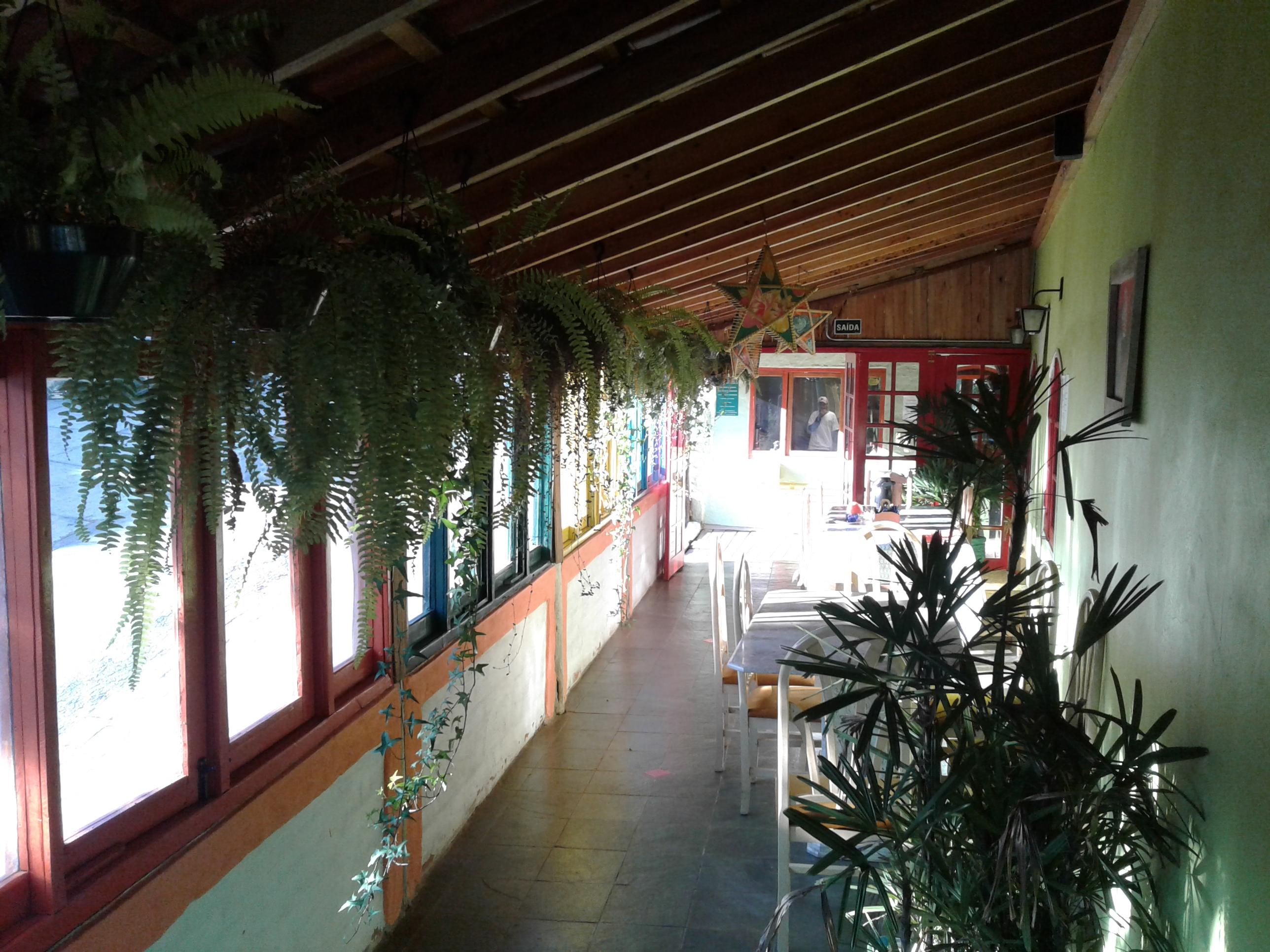 Vista Lobby Pousada Saúde Melhor