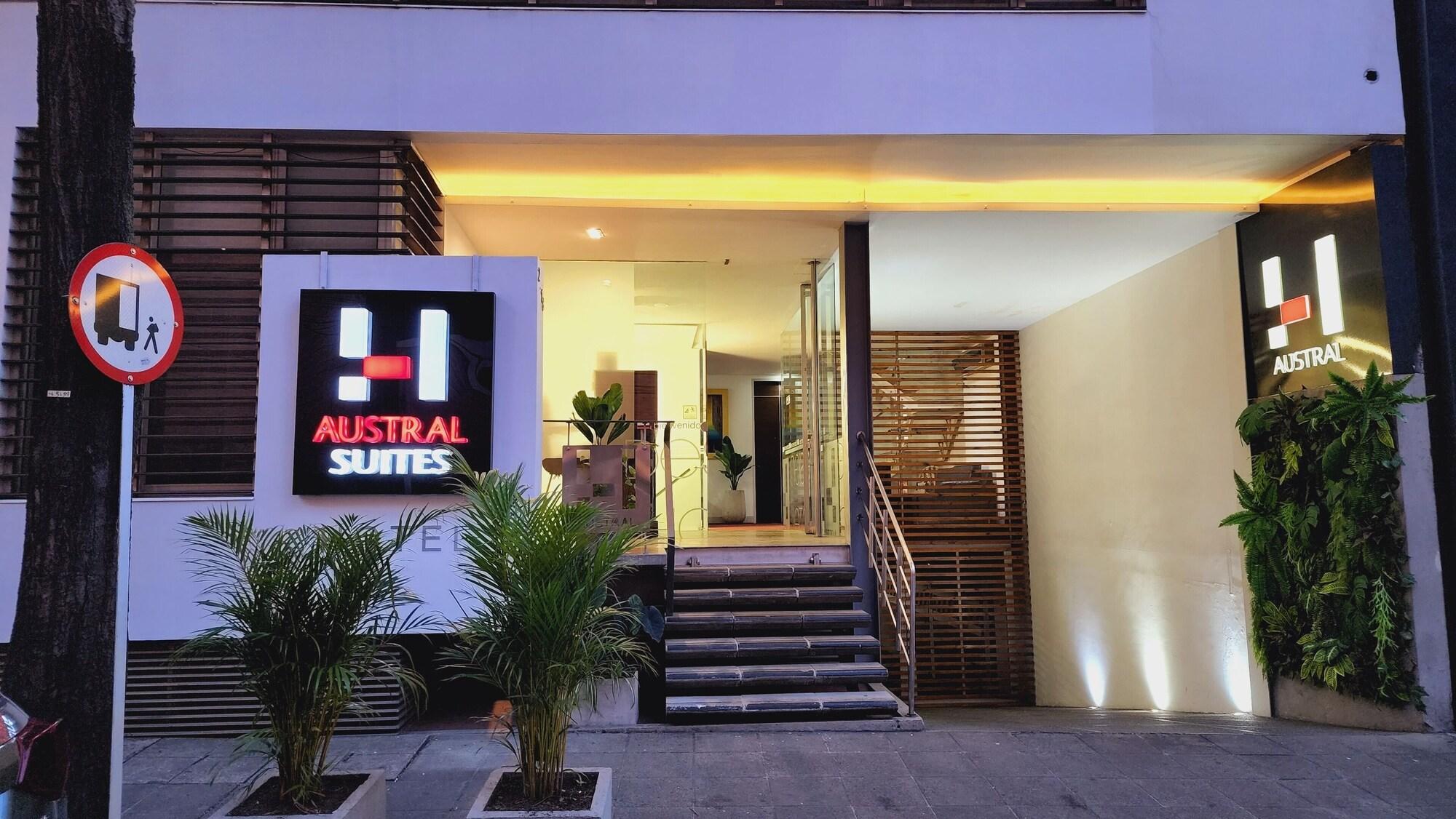 Vista Exterior Hotel Austral Suites