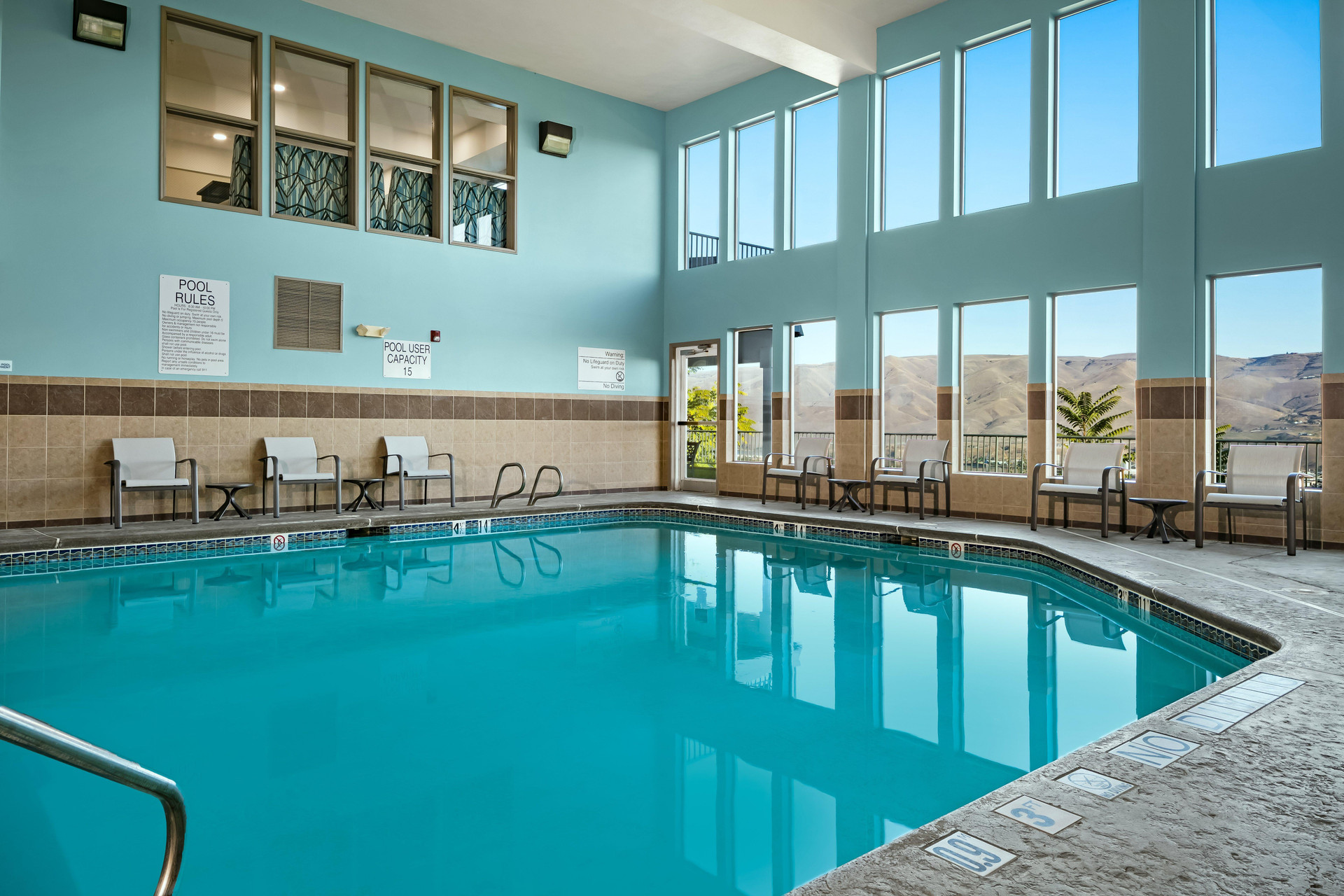 Vista Piscina Holiday Inn Express Lewiston